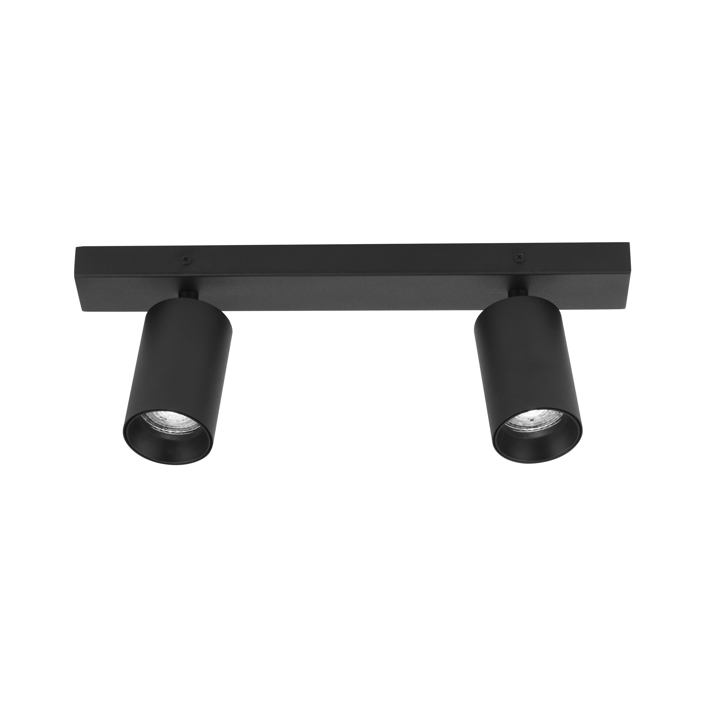 Nova Luce Tod - spot en saillie 2L - x 12,7 cm - noir sable