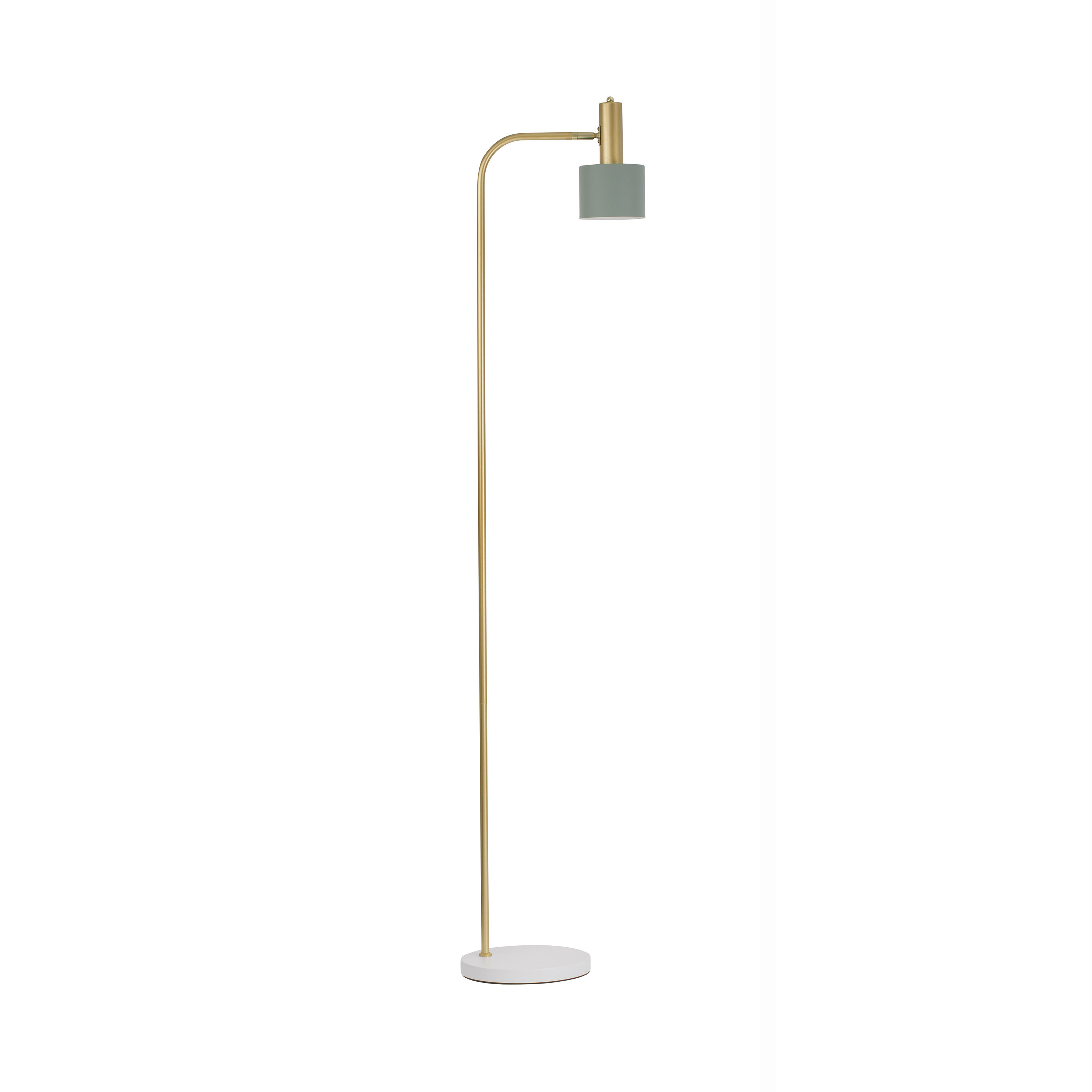 Nova Luce Paz - lampadaire - - menthe et or