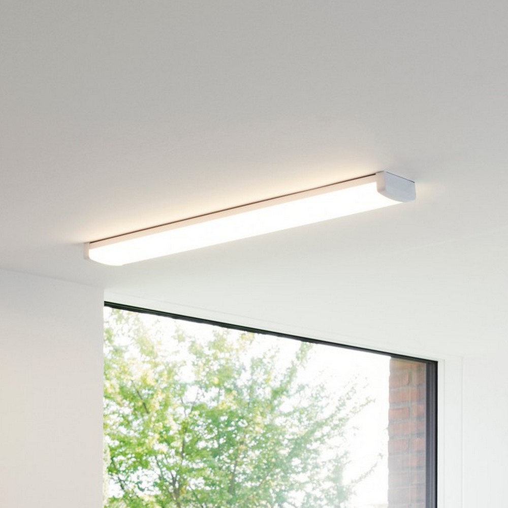 Nordlux Wilmington - plafonnier - 90,5 x 4,6 x 12,8 cm - 29W LED inclus - blanc