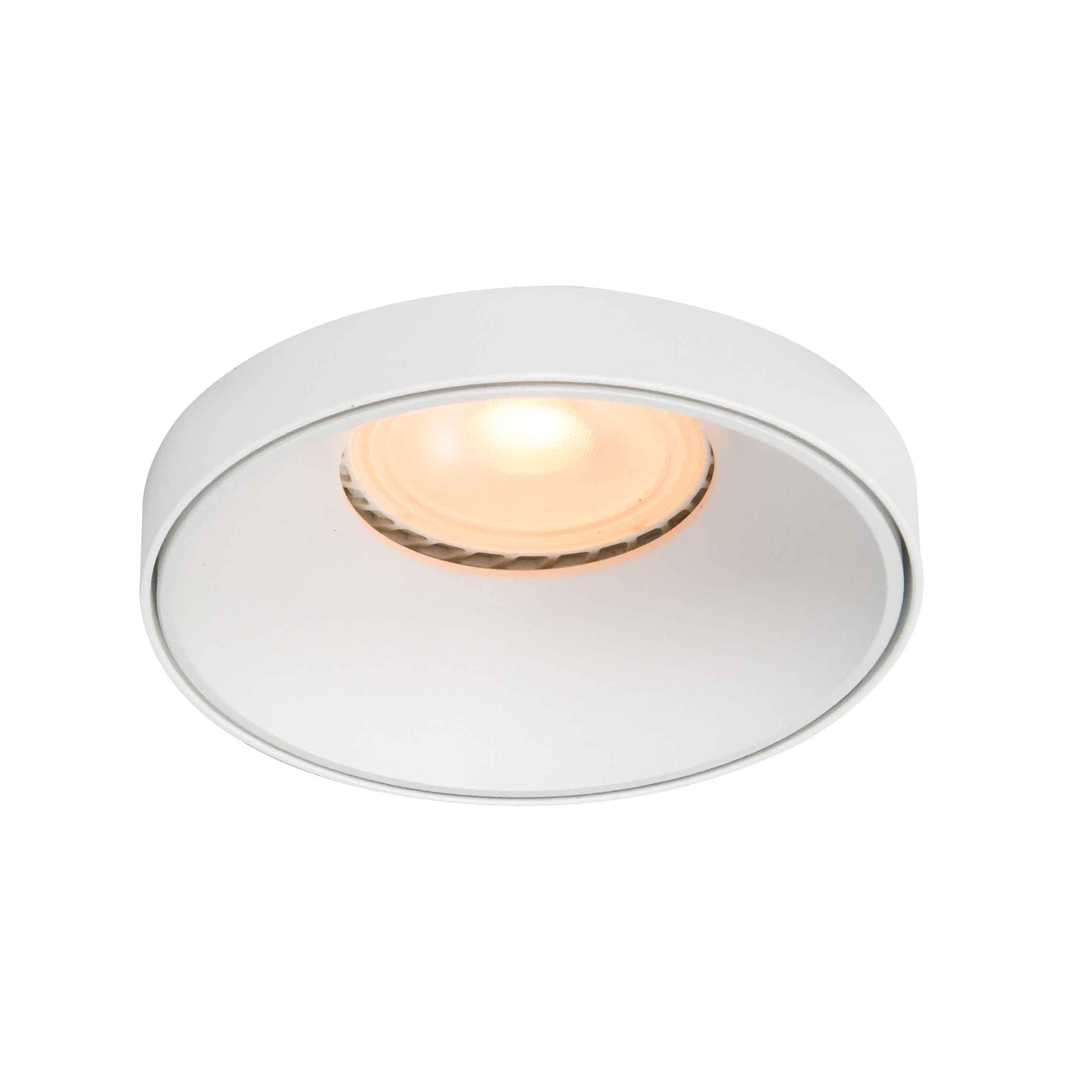 Artdelight Malmo - spot encastré - Ø 85 mm, Ø 75 mm taille d"encastrement - blanc