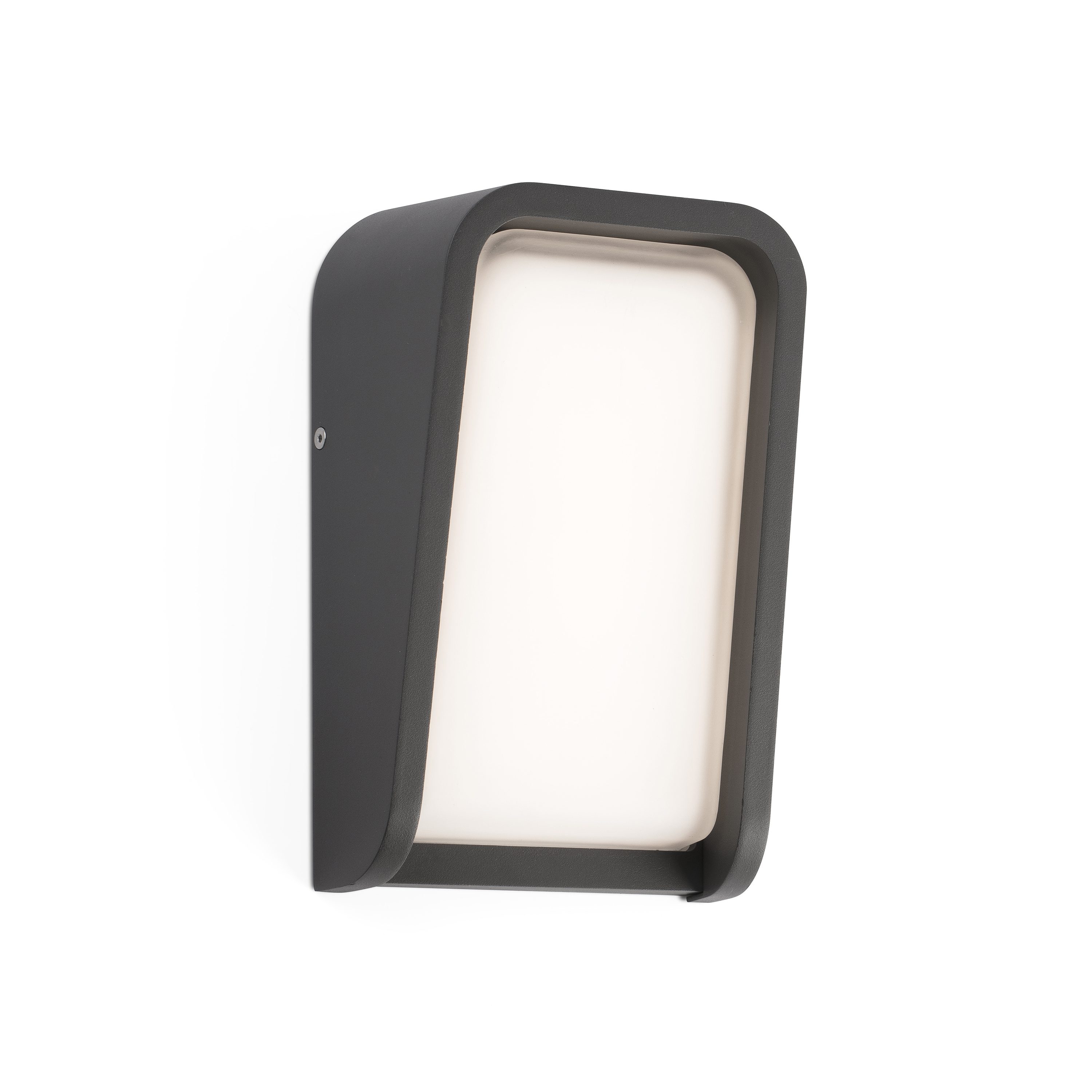 Faro Mask - applique murale - x 24,8 cm - 24W LED inclus - IP65 - gris foncé