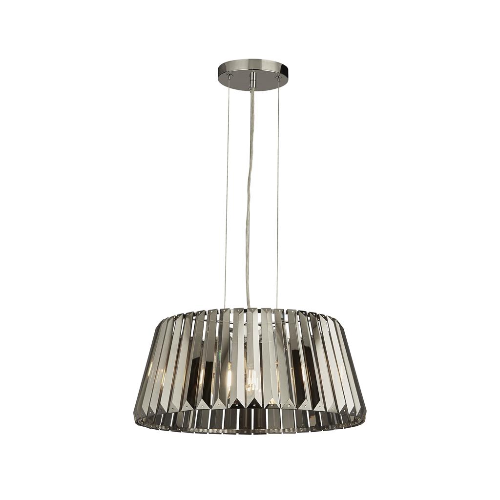 Searchlight Tiara - lampe suspendue - Ø cm - chrome