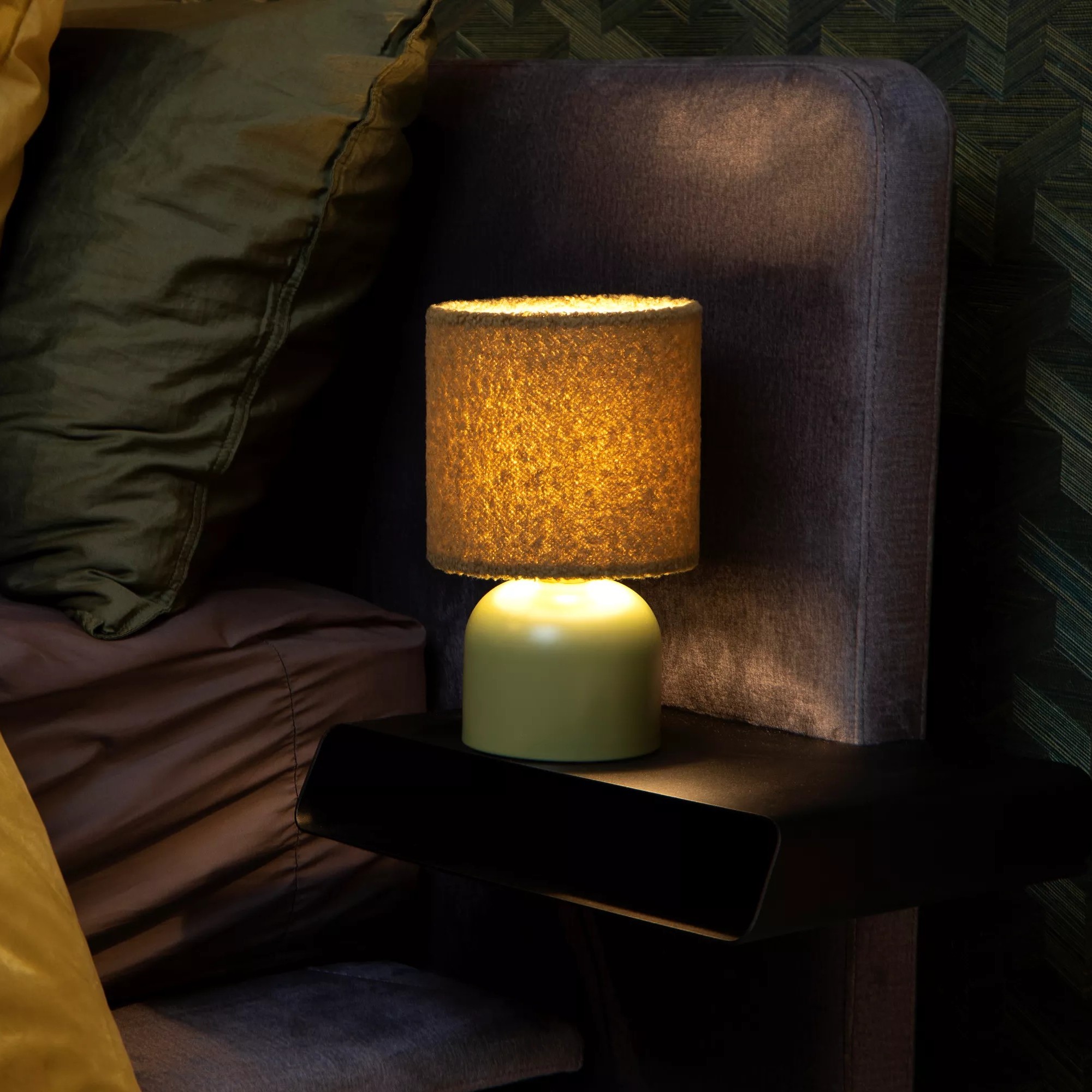 Lucide Woolly - lampe à poser - Ø cm - vert