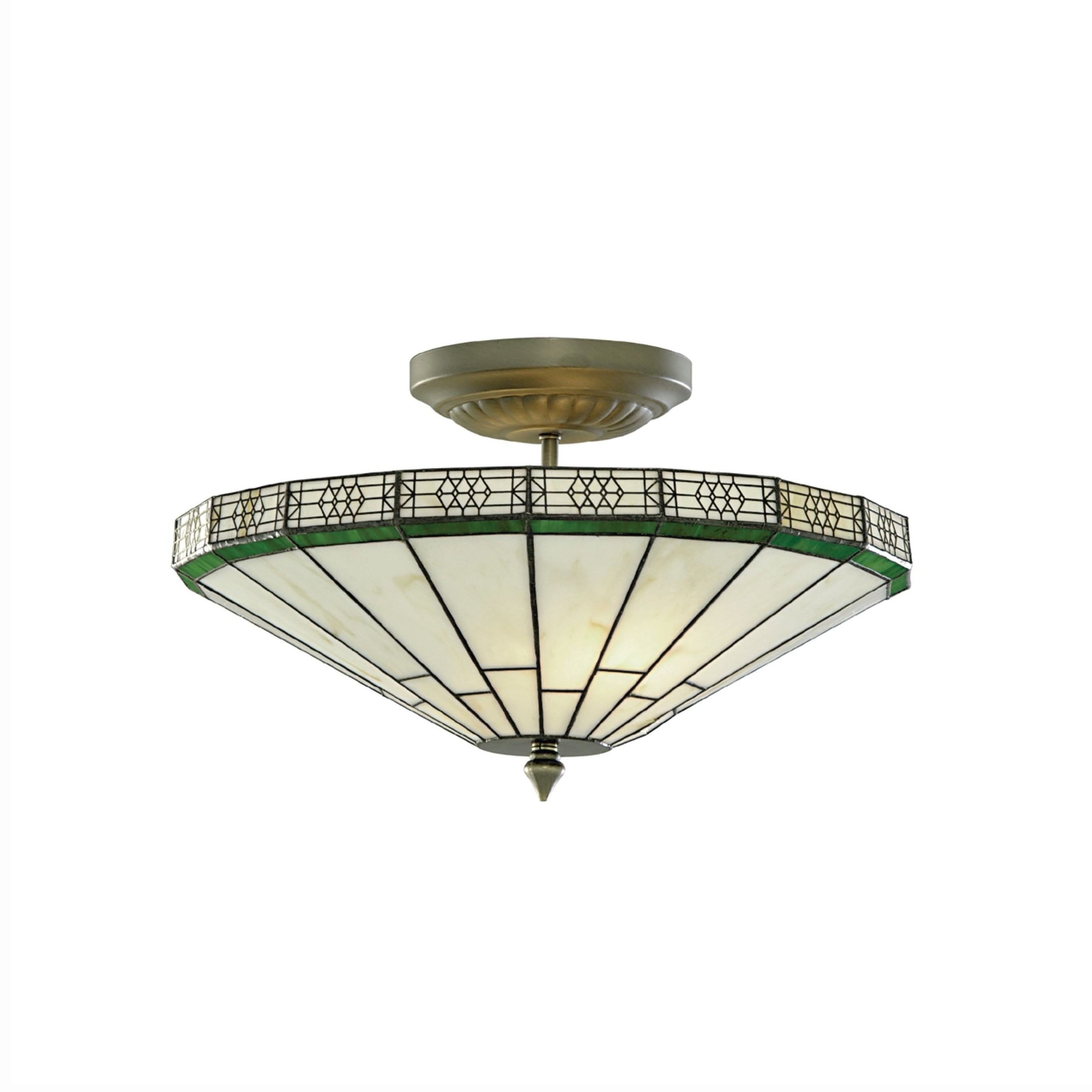Searchlight New York - plafonnier - Ø ,2 cm - ambre