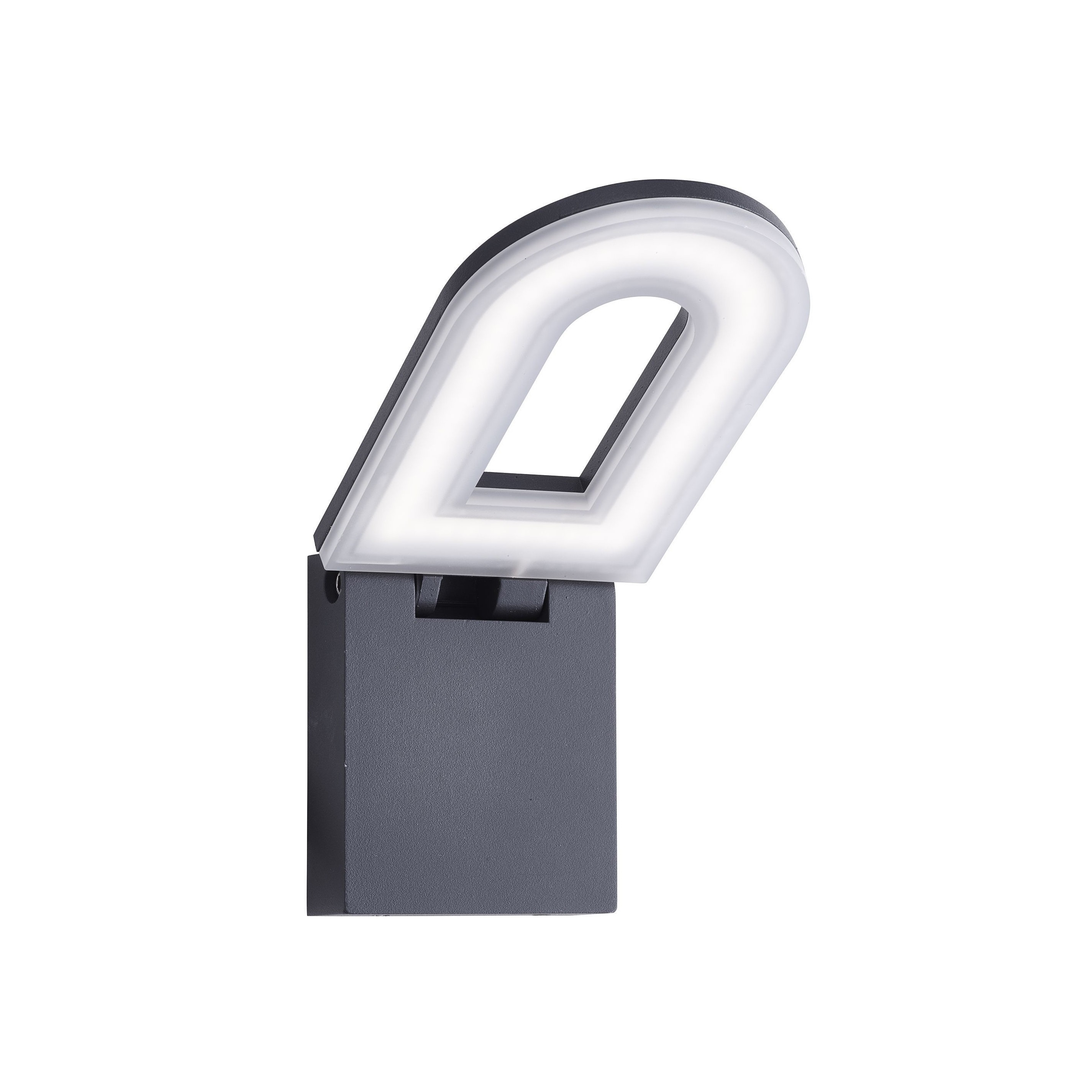 Searchlight Manhattan - Applique d"extérieur - cm - 10W LED inclus - IP44 - gris foncé