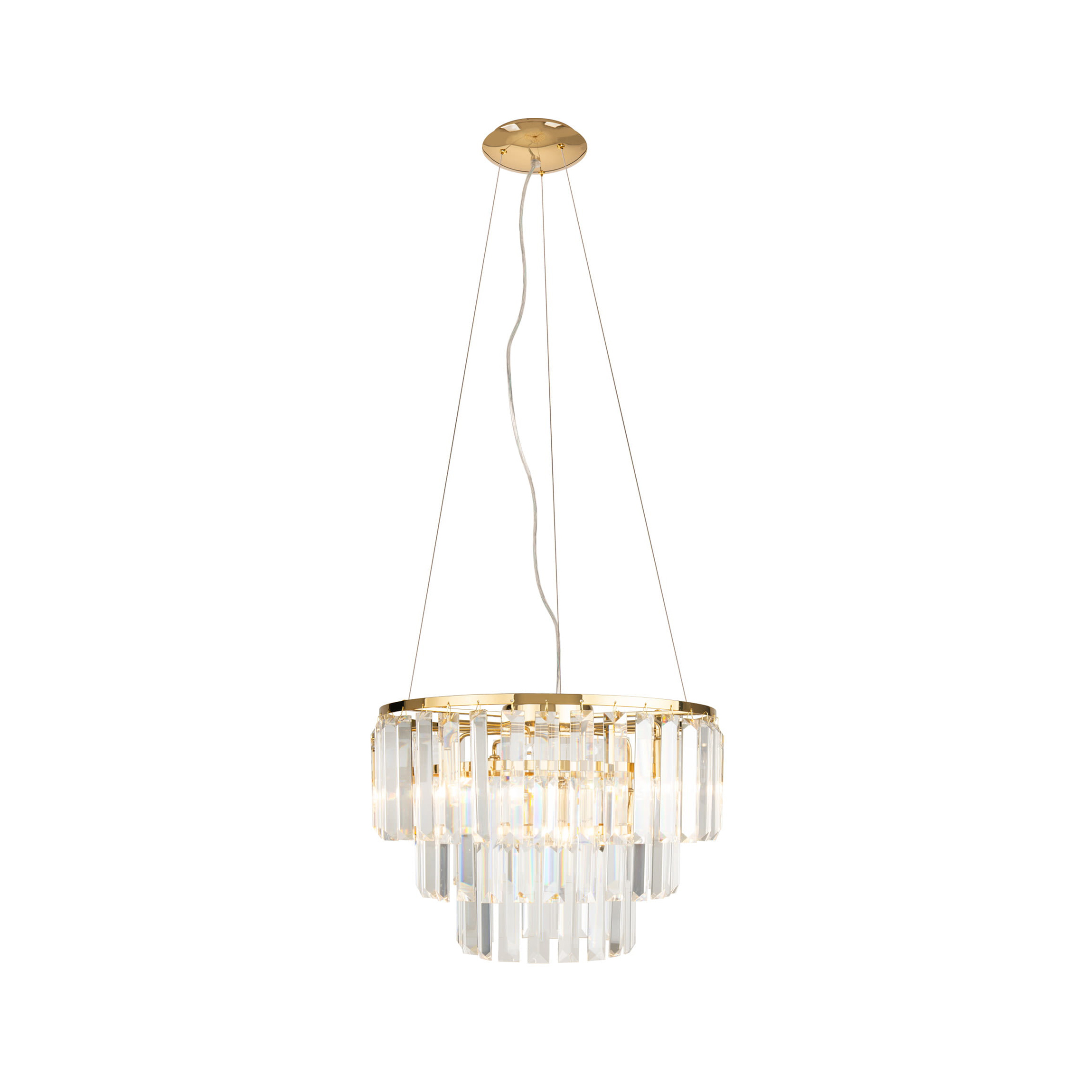 Maxlight Monaco - lampe suspendue - Ø cm - or — vue 3