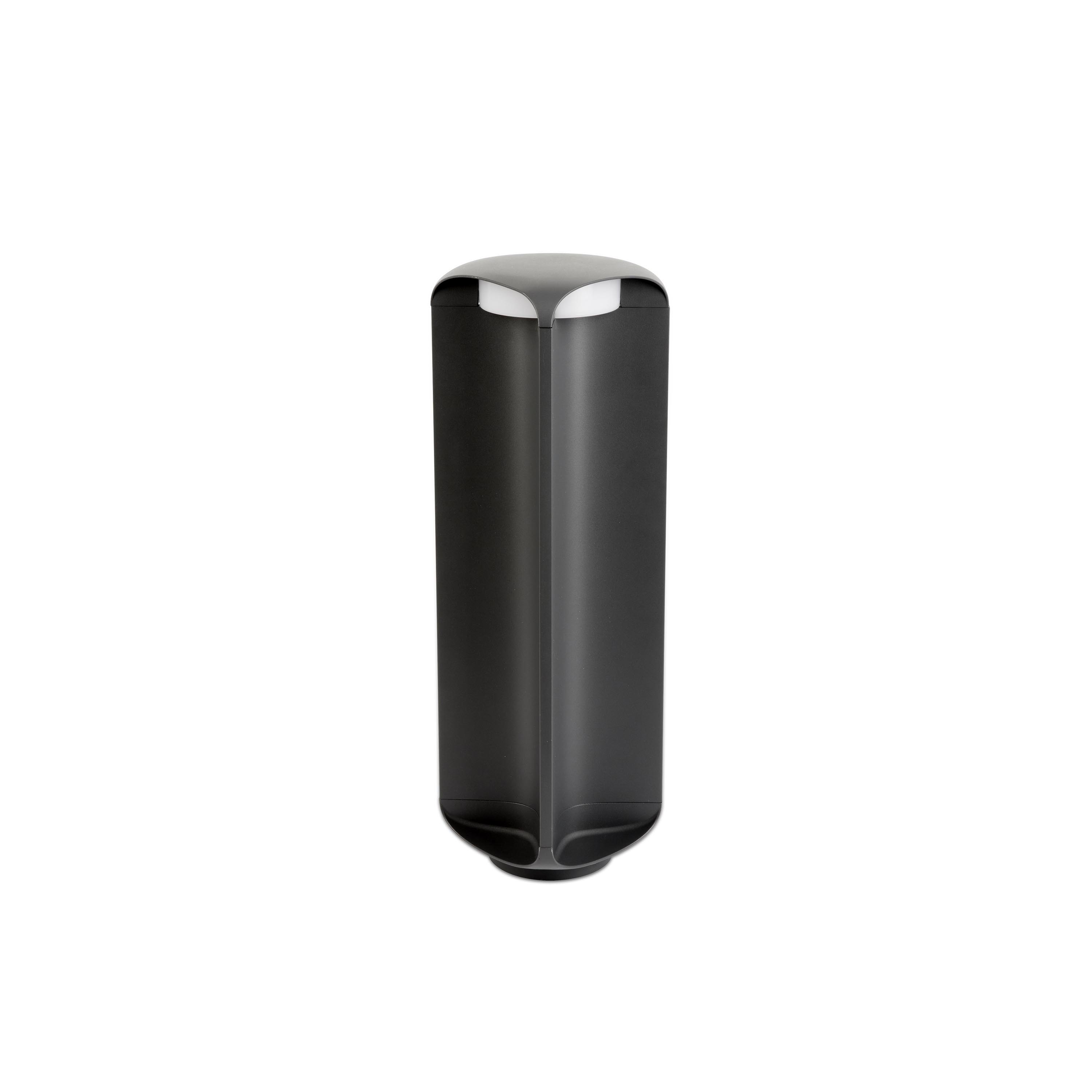 Faro Bu-Oh - lampe de jardin - 11,5 x 11,5 x 56,5 cm - 12W LED inclus - IP65 - gris foncé