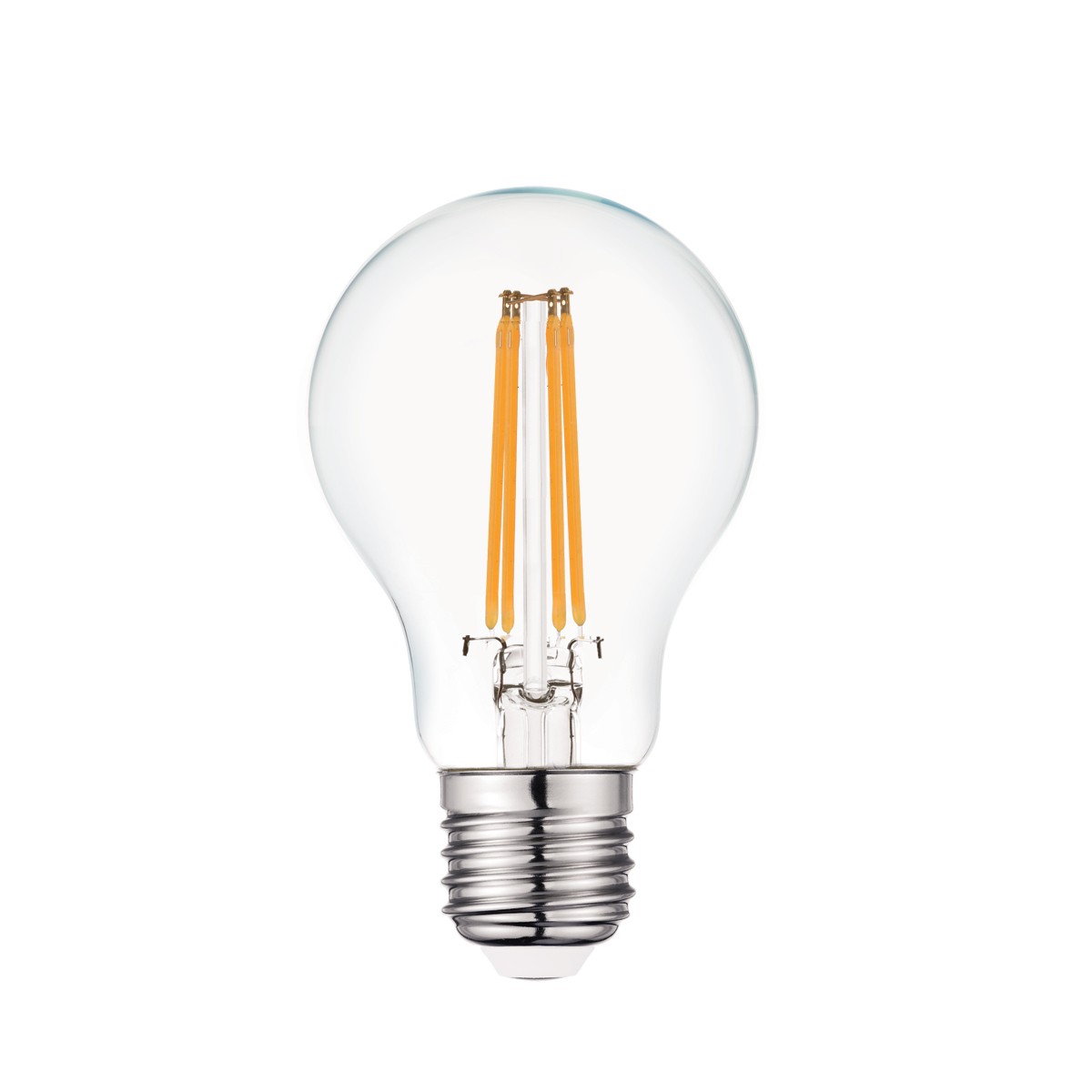 VK Lighting lampe à incandescence - Ø ,5 cm - E27 - 7,5W dimmable - 2700K - transparent