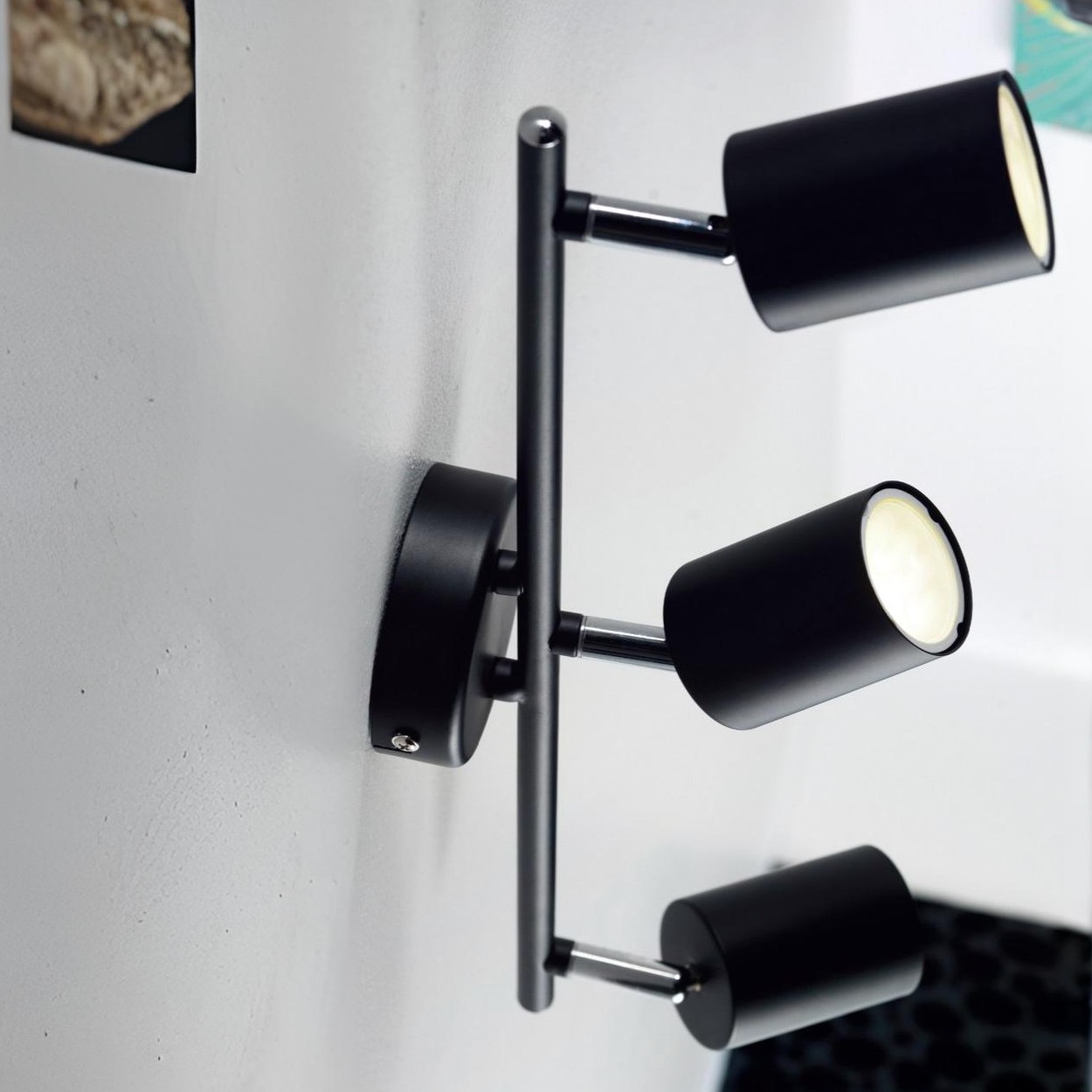 Nordlux Explore - spot en saillie 3L - ,4 x 5,5 cm - noir