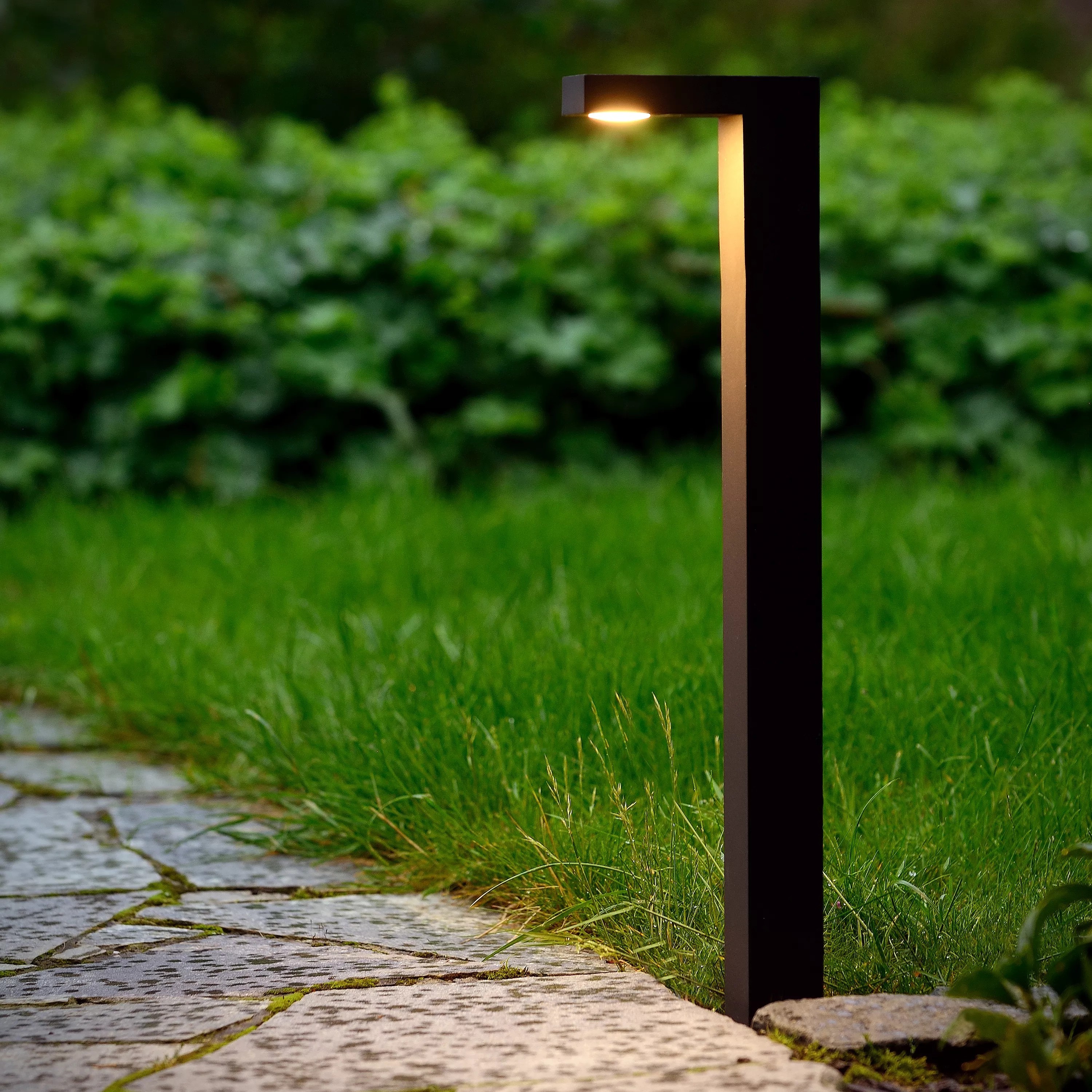 Lucide Texas I - lampe de jardin - x - 6W LED inclus - IP54 - anthracite