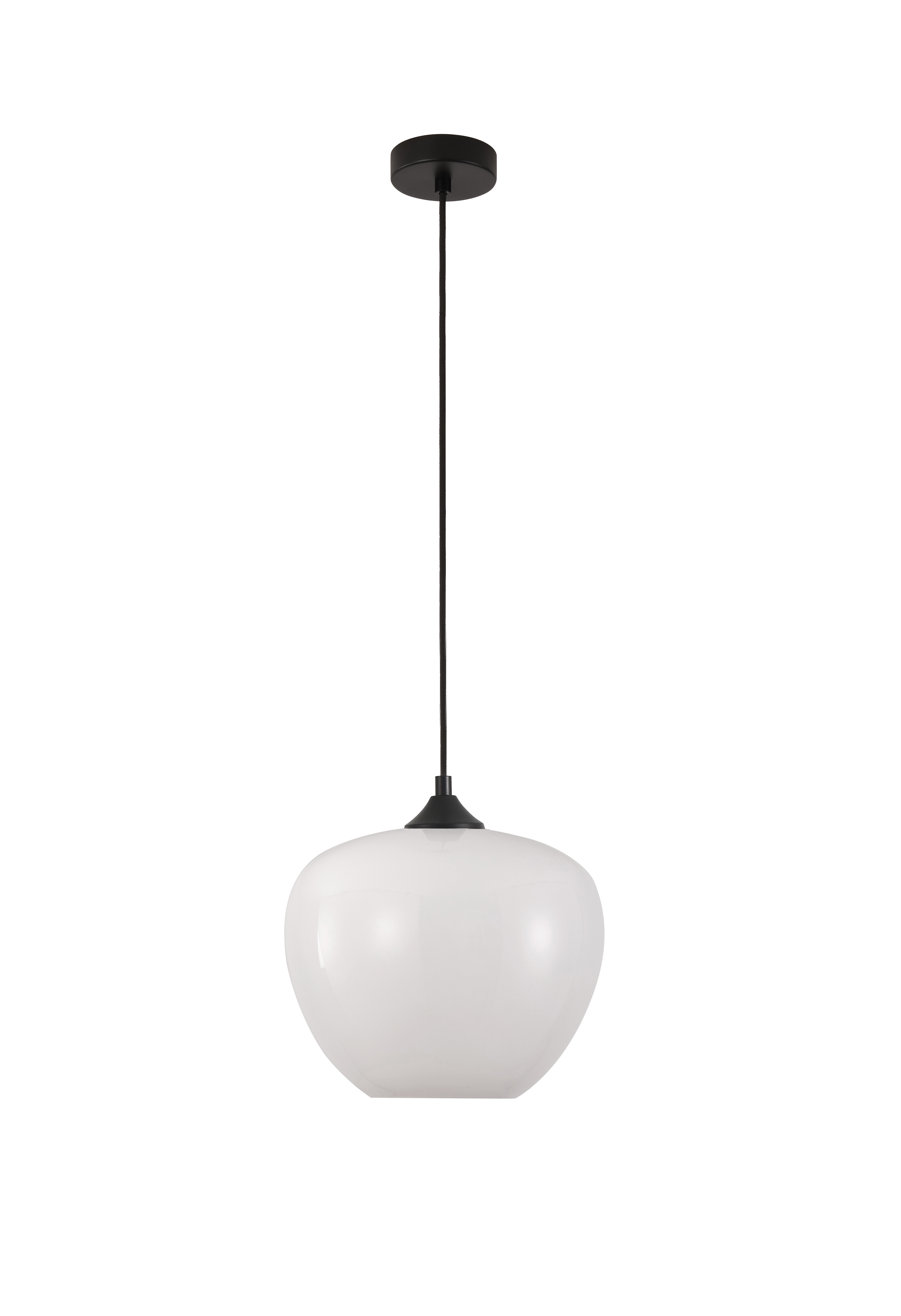Artdelight Windsor - lampe suspendue - Ø ,7 cm - blanc