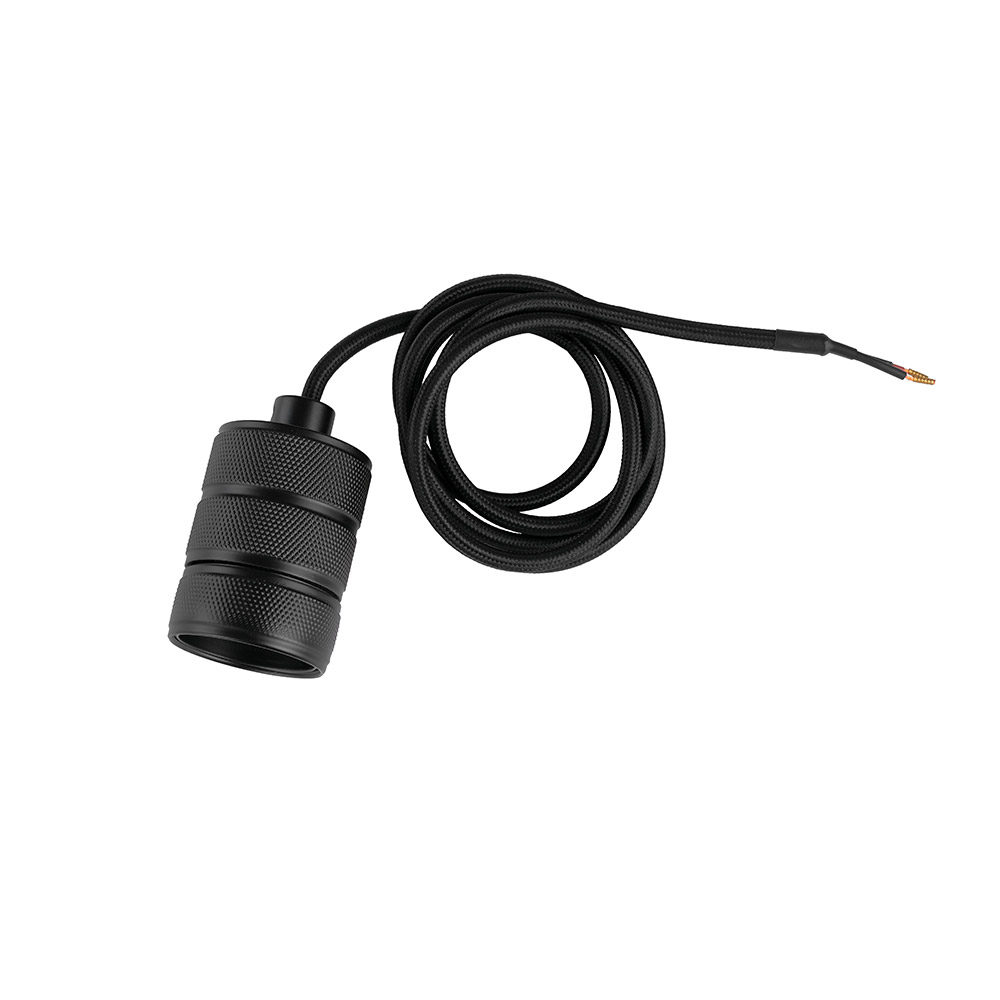 Artdelight suspension sans plaque de plafond - Ø 4,7 x 157,5 cm - noir