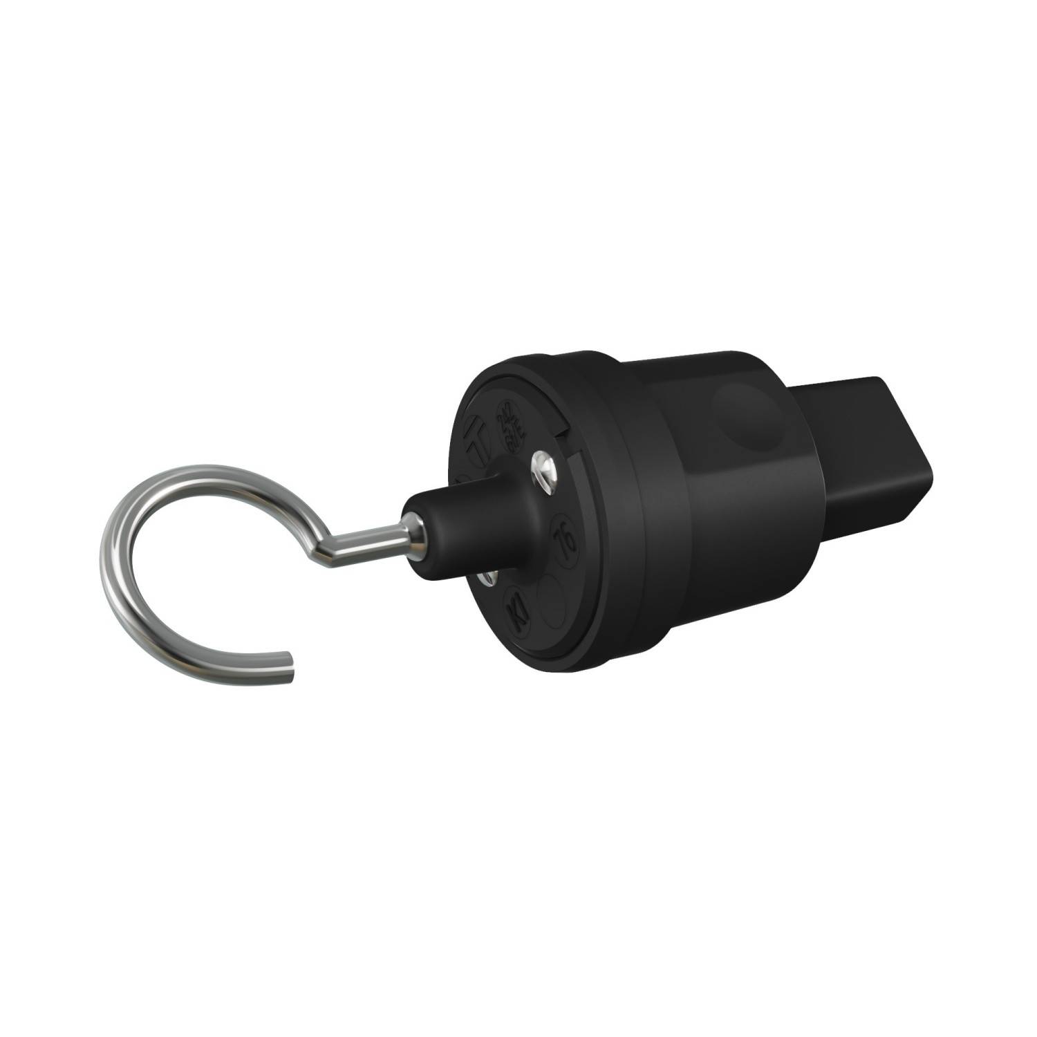 Crochet Creative Cables pour cordon d"éclairage - IP44 - noir