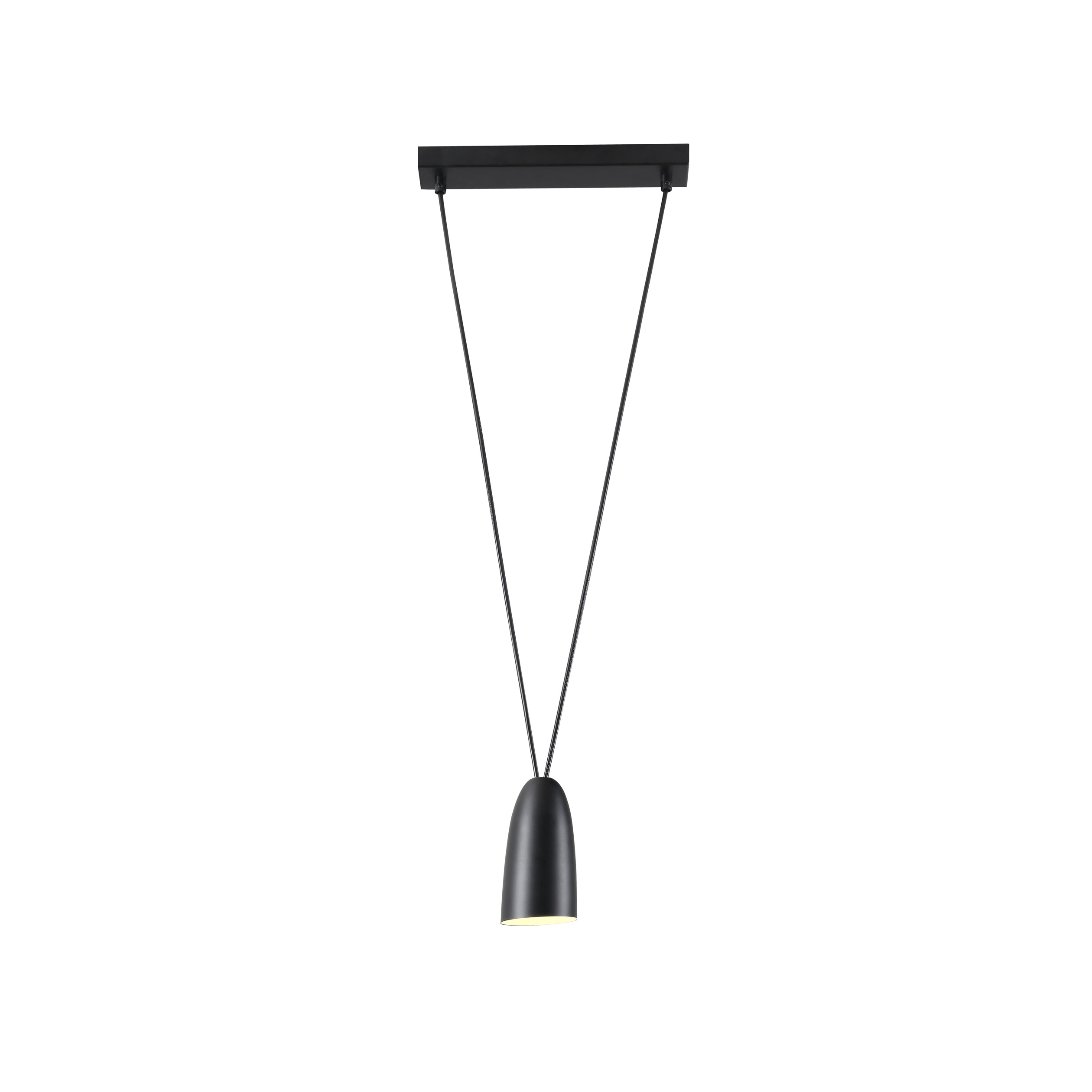 Maxlight Sistema - lampe suspendue - x - noir
