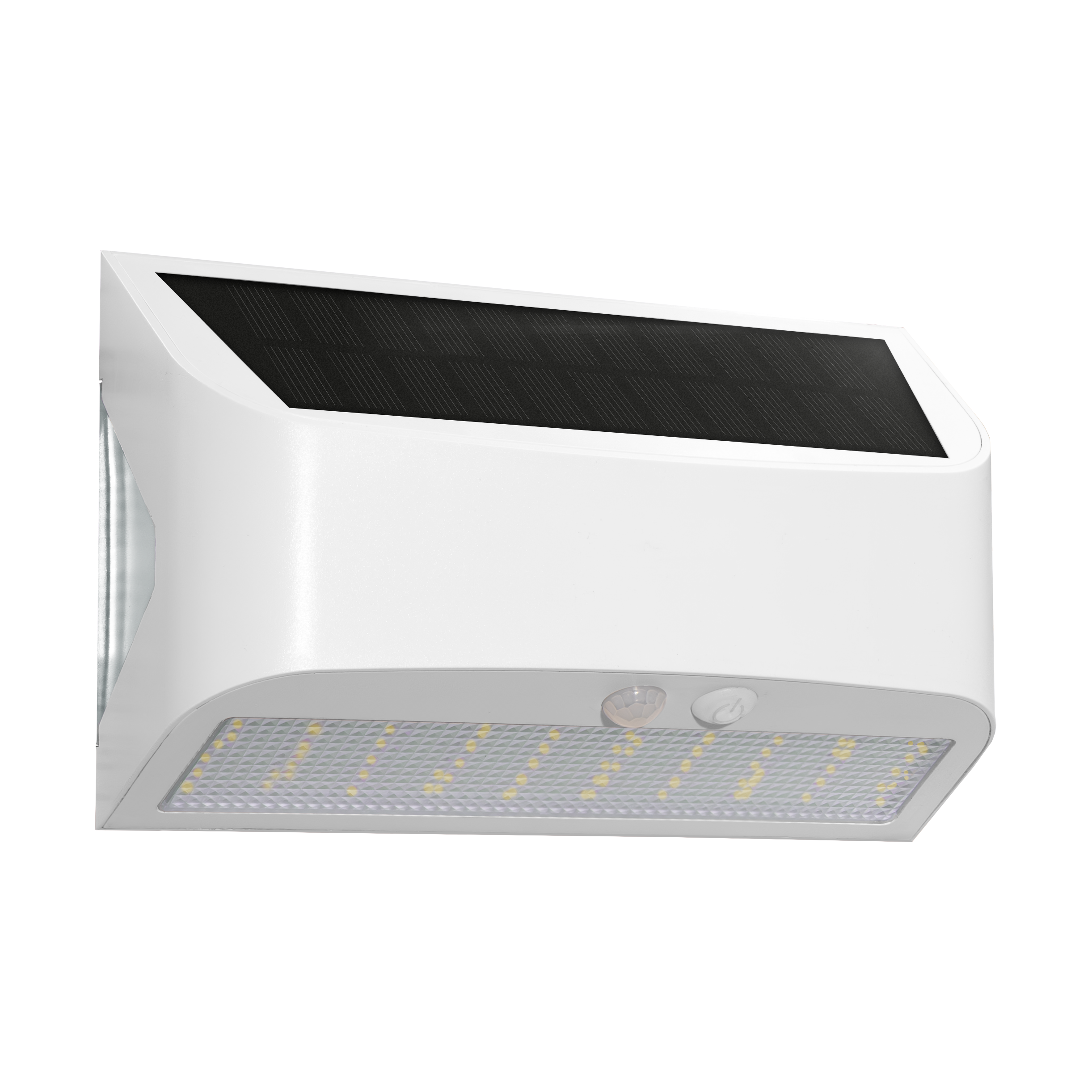 Century Italia Arcadia Max - lampe murale extérieure à énergie solaire avec capteur - ,2 x 11,3 cm - LED 6W inclus - IP65 - blanc