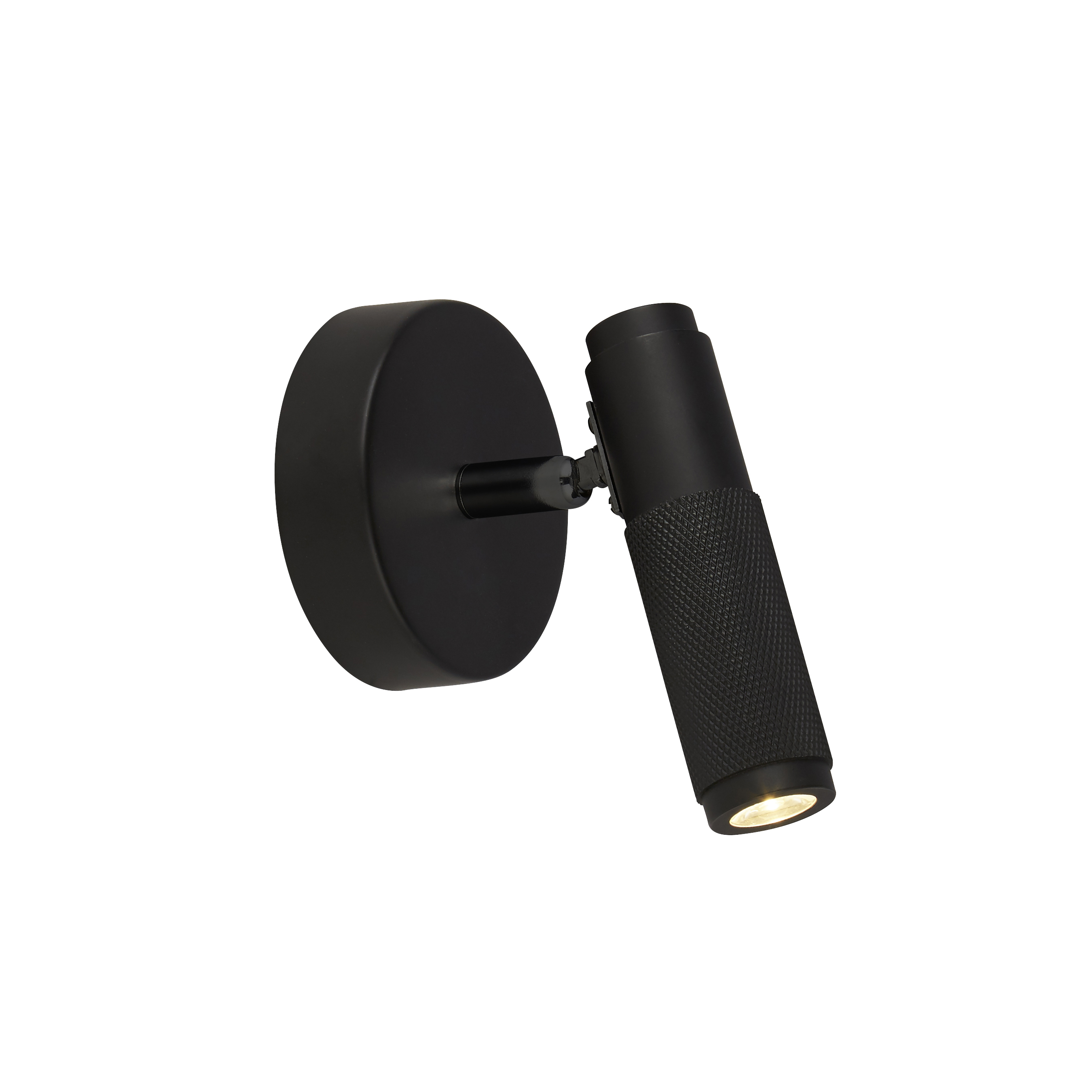 Searchlight Handlebar - applique murale - 8,5 x 8,5 x 13,5 cm - 3W LED incl. - noir