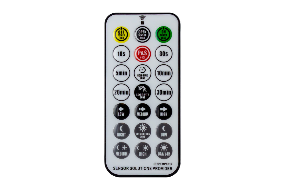 Integral LED Remote - télécommande pour capteurs PIR standards - x 8,6 cm - blanc