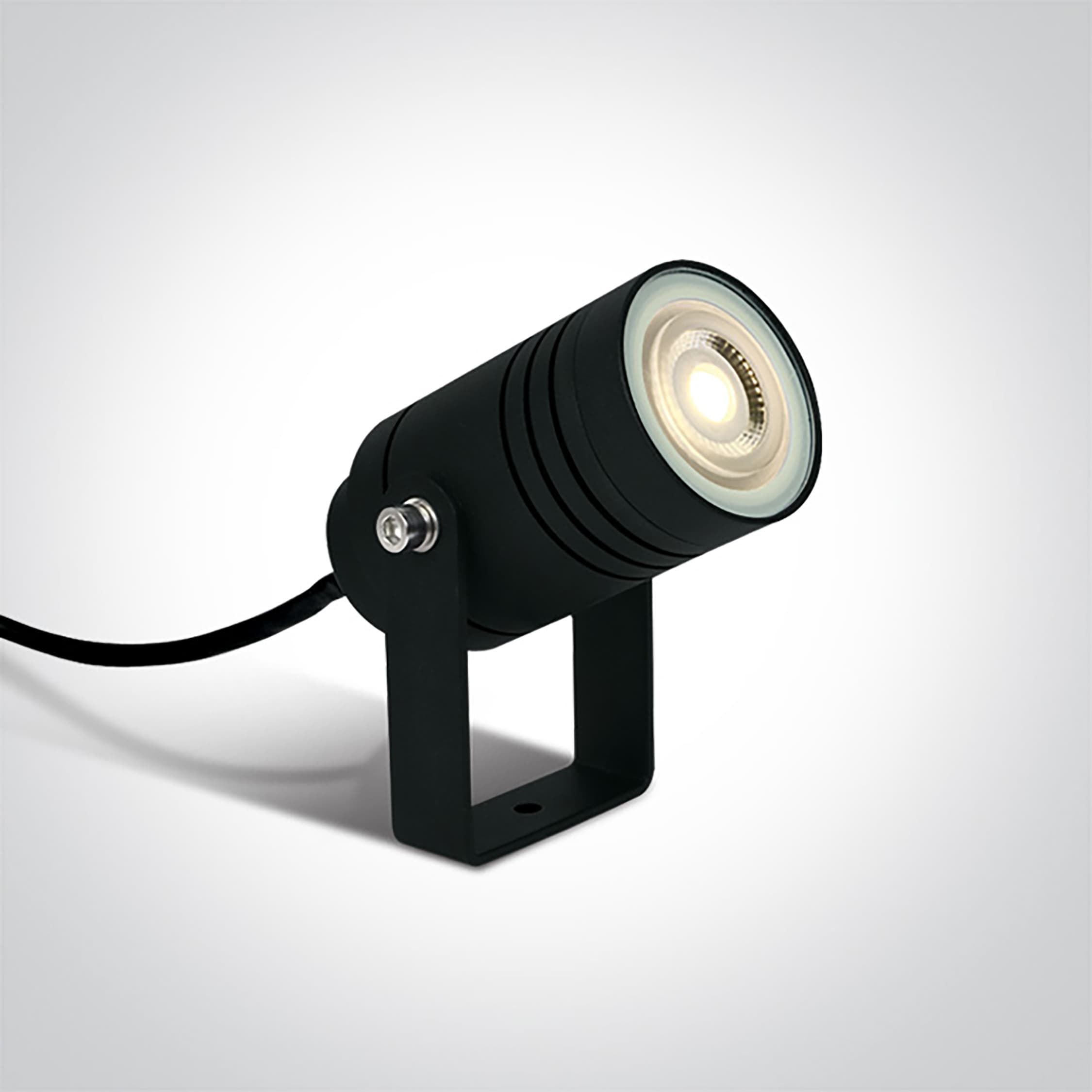 ONE Light GU10 Garden - spot au sol sur pointe - Ø 13,2 x 11,2 cm - IP65 - noir