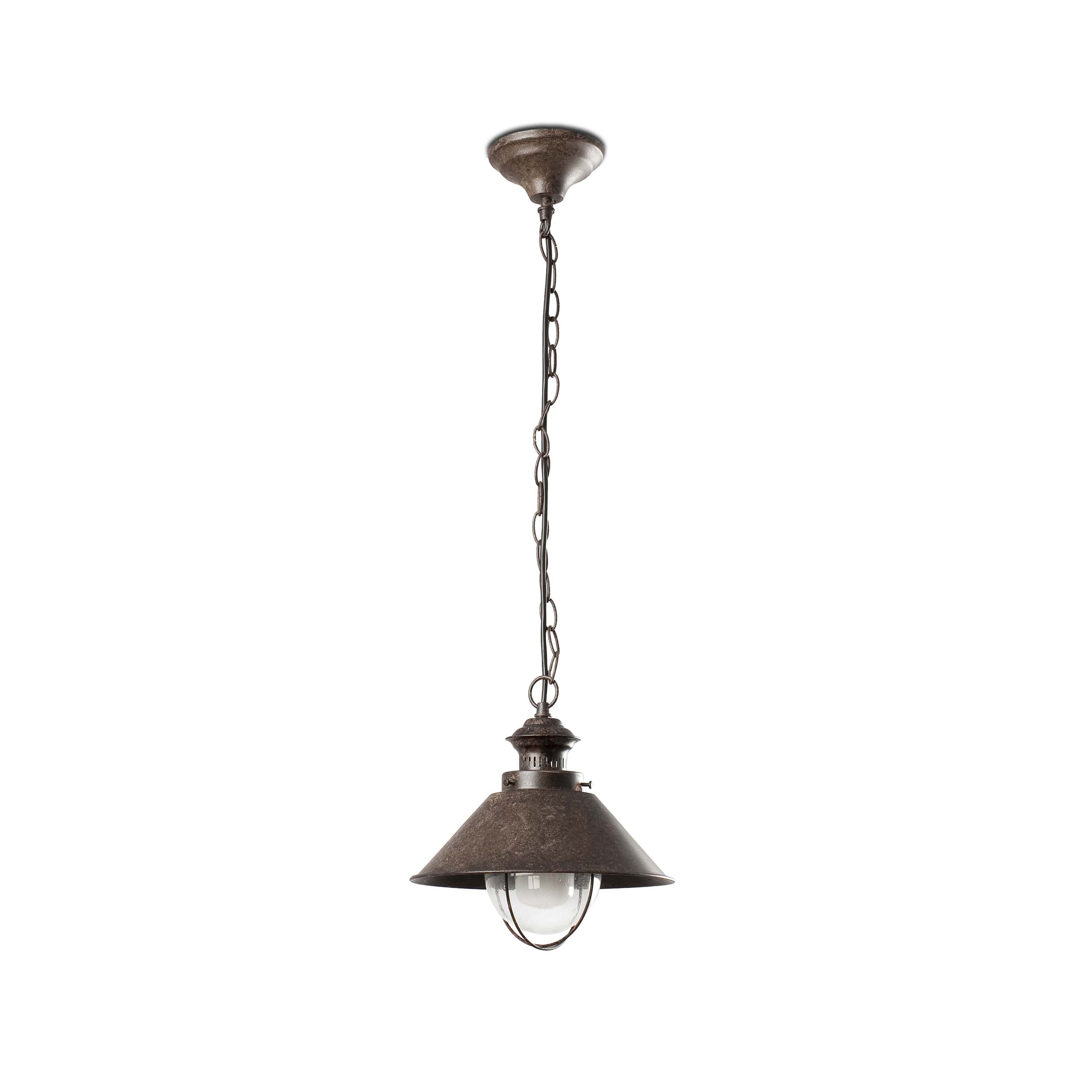 Faro Nautica - lampe suspendue - Ø 34,5 x - IP33 - brun rouille