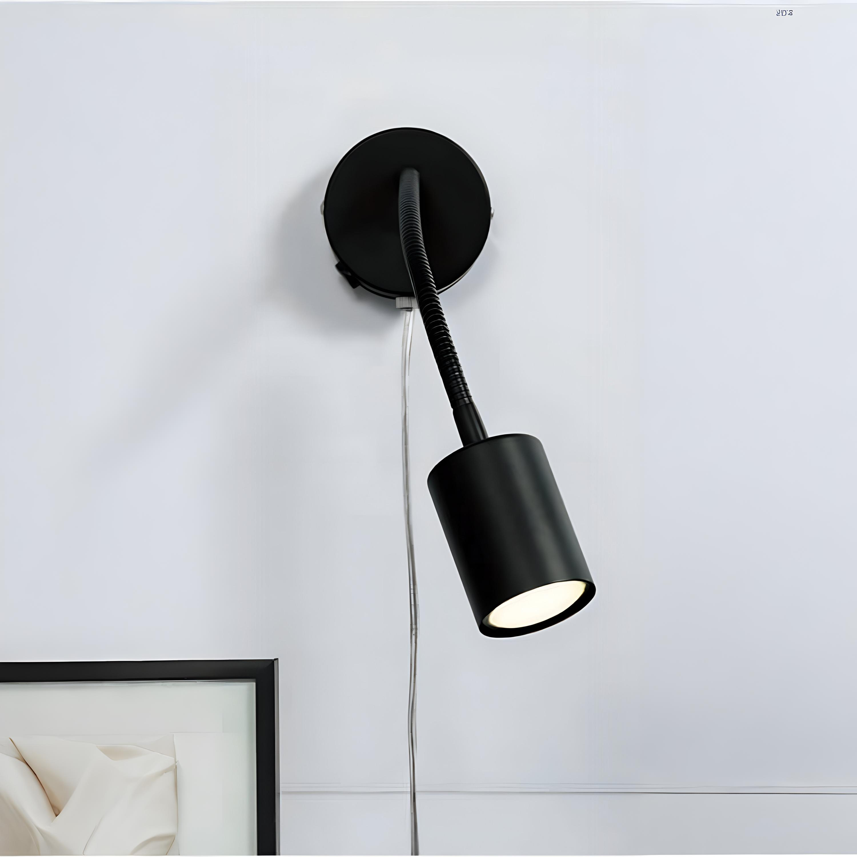Nordlux Explore - applique murale avec interrupteur - cm - noir