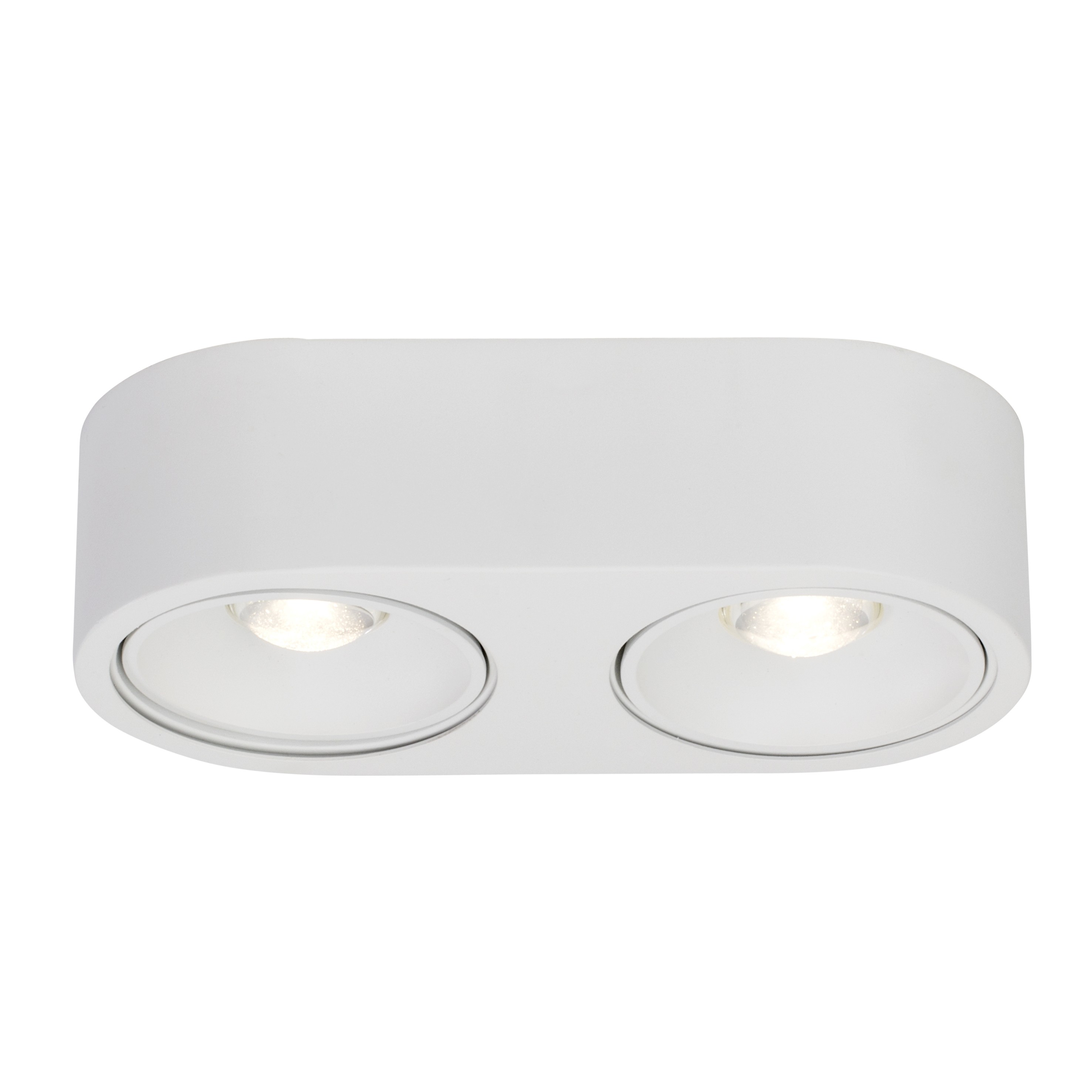 MODÈLE D’EXPOSITION - AEG Leca – spot en saillie 2 lumières – x 7 cm – W LED dimmables incluses – blanc