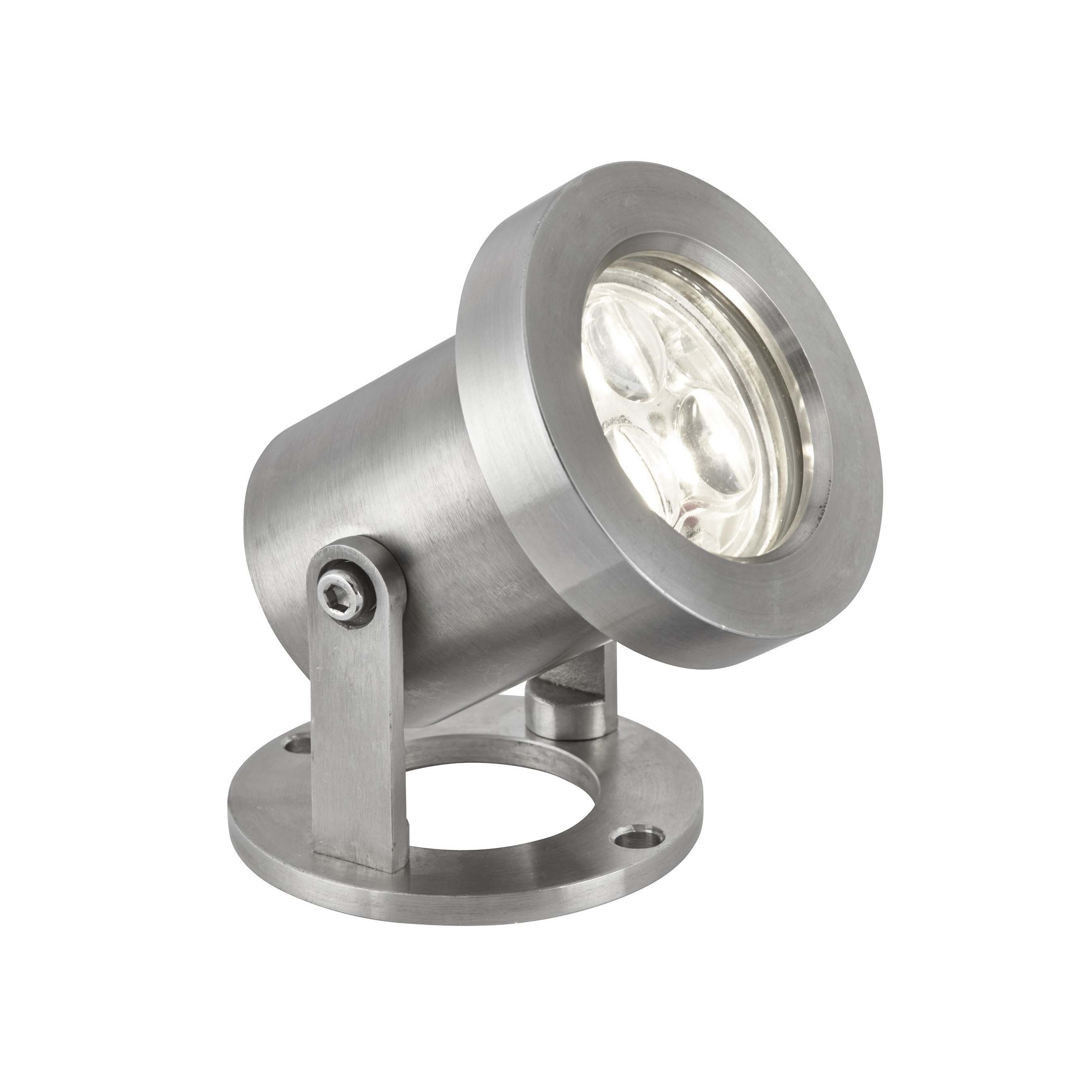 Searchlight Outdoor - spot au sol - cm - 3W LED inclus - IP65 - acier inoxydable