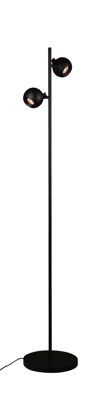 Artdelight Bolero - lampadaire - Ø cm - noir