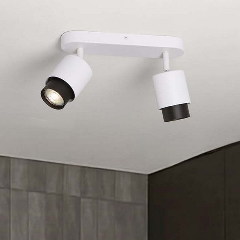 Nova Luce Ison - spot en saillie 2L - x - blanc sablé