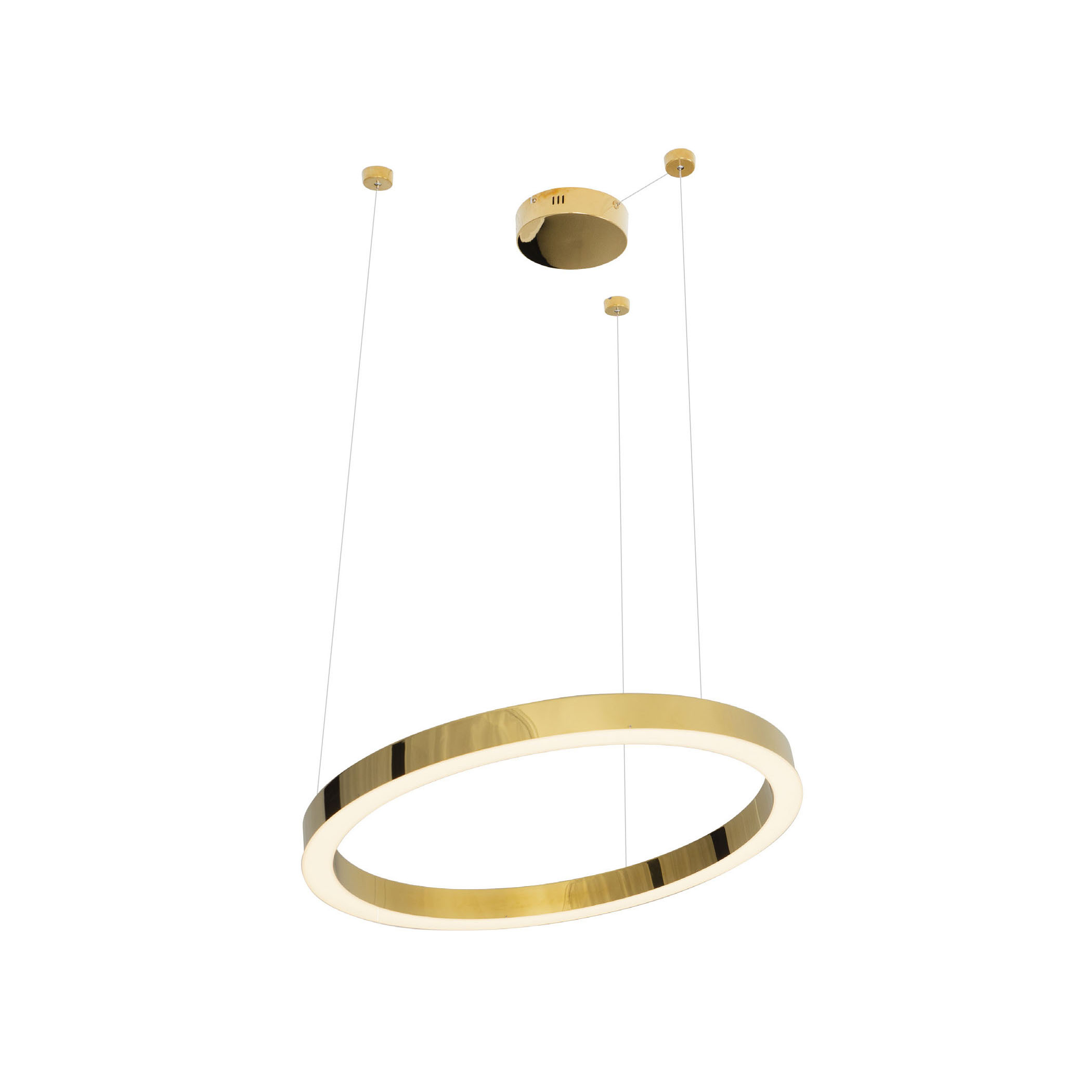 Maxlight Luxury - lampe suspendue - Ø cm - 43W LED dimmable inclus - gold