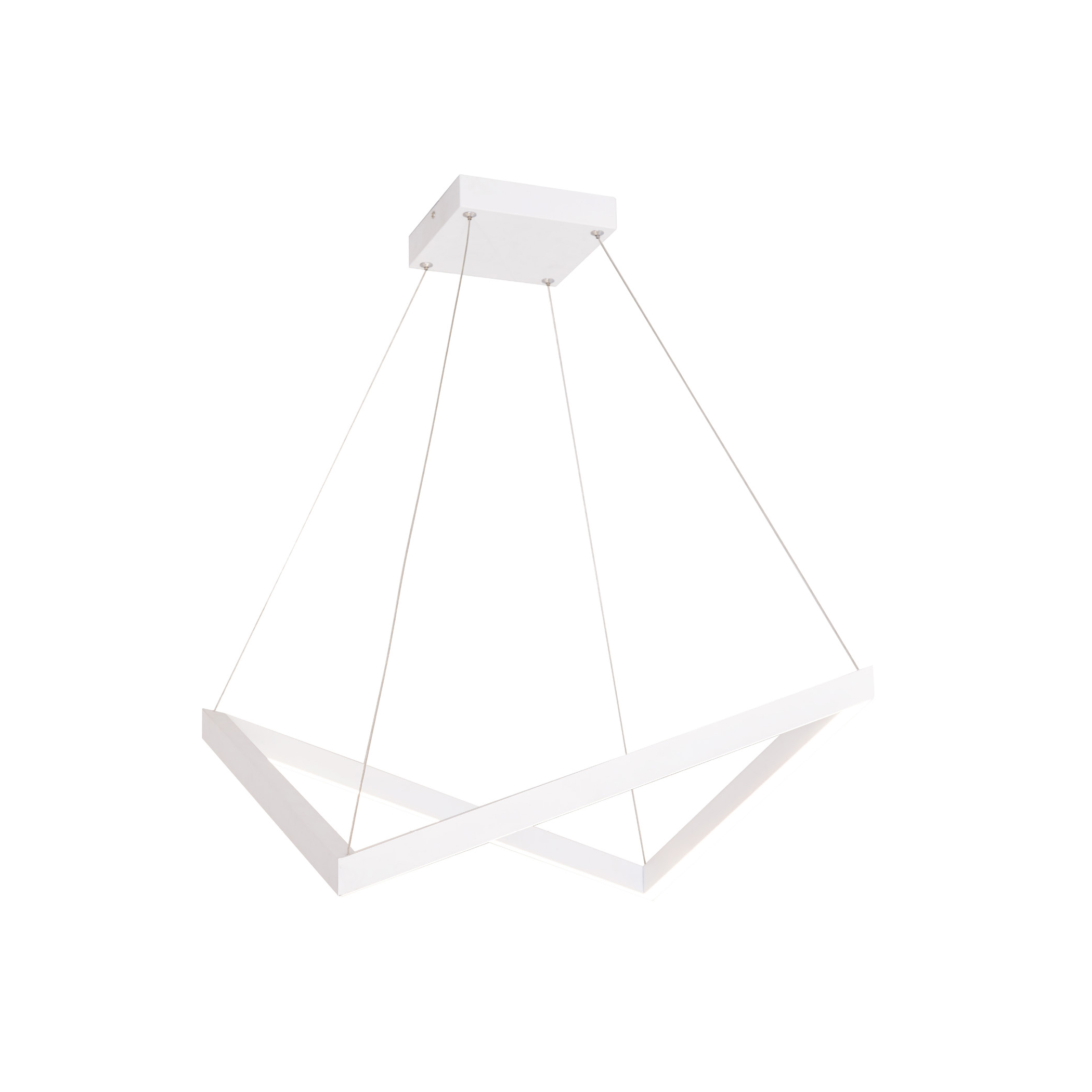 Maxlight Origami - lampe suspendue - x - 40W LED inclus - blanc