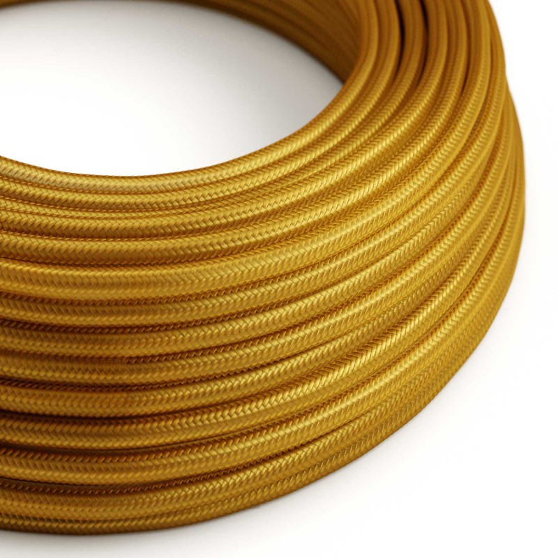 Creative Cables - cordon textile - par - doré