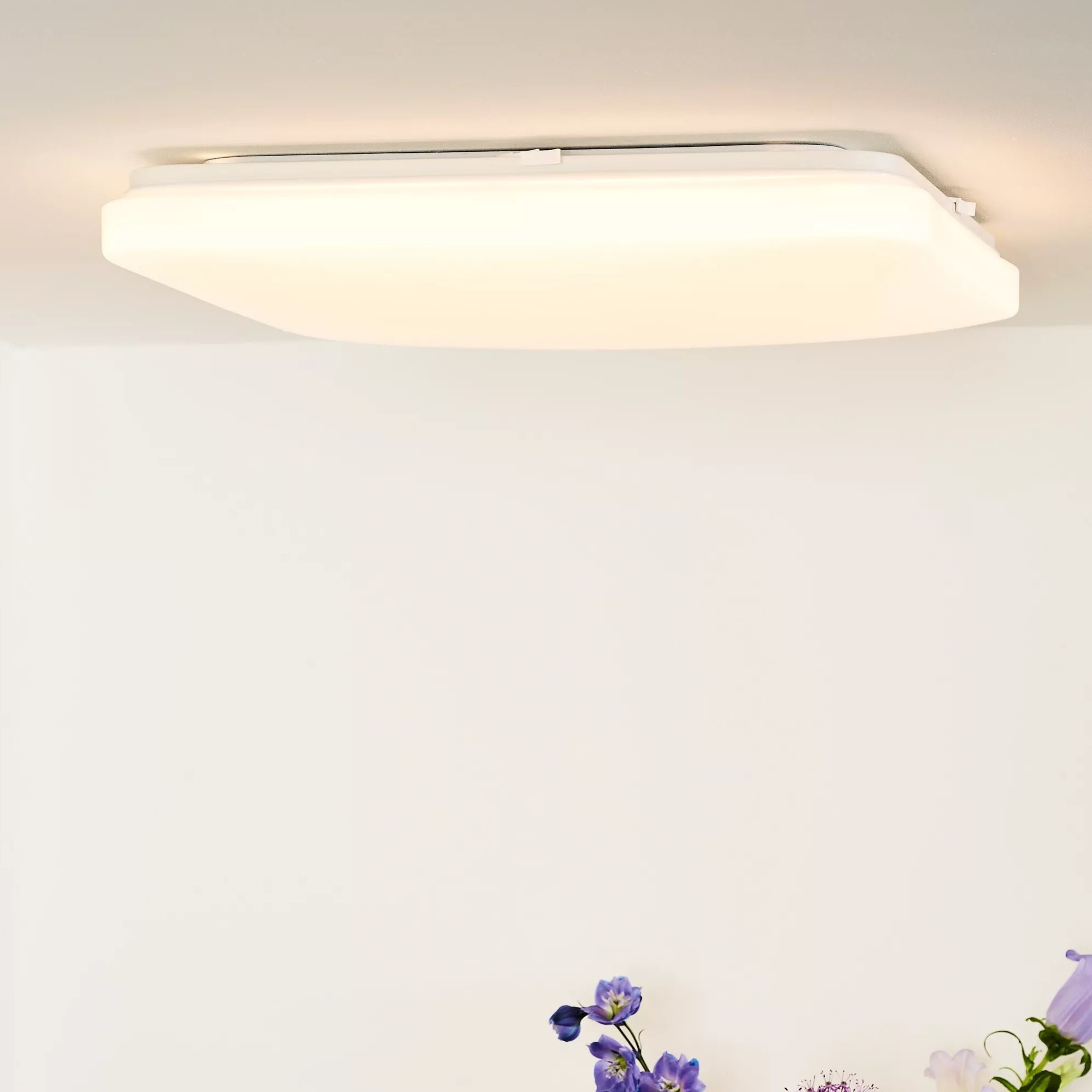 Lucide Otis - plafonnier - x 8 cm - 42W LED inclus - opale