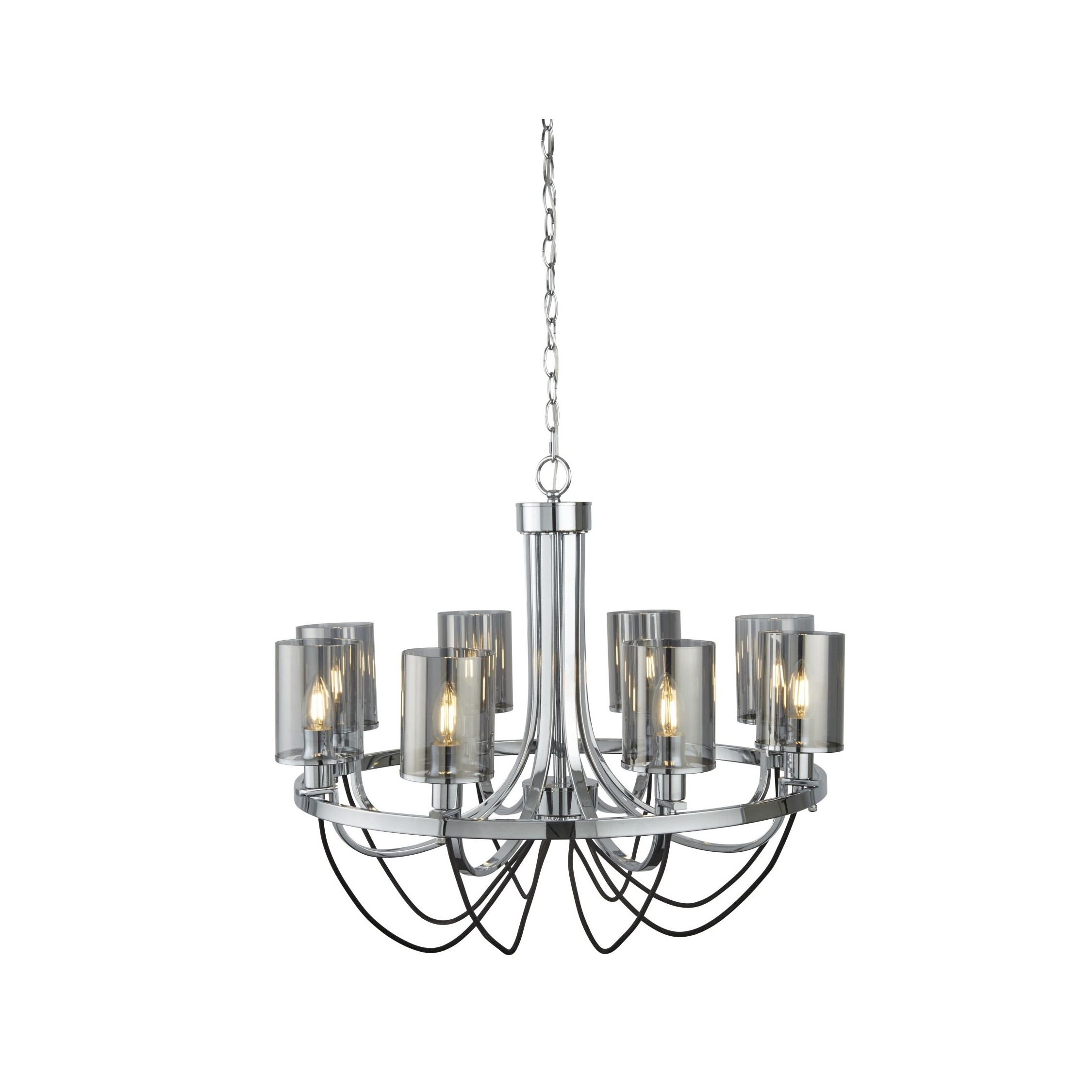 Searchlight Catalina - lustre - Ø cm - chrome