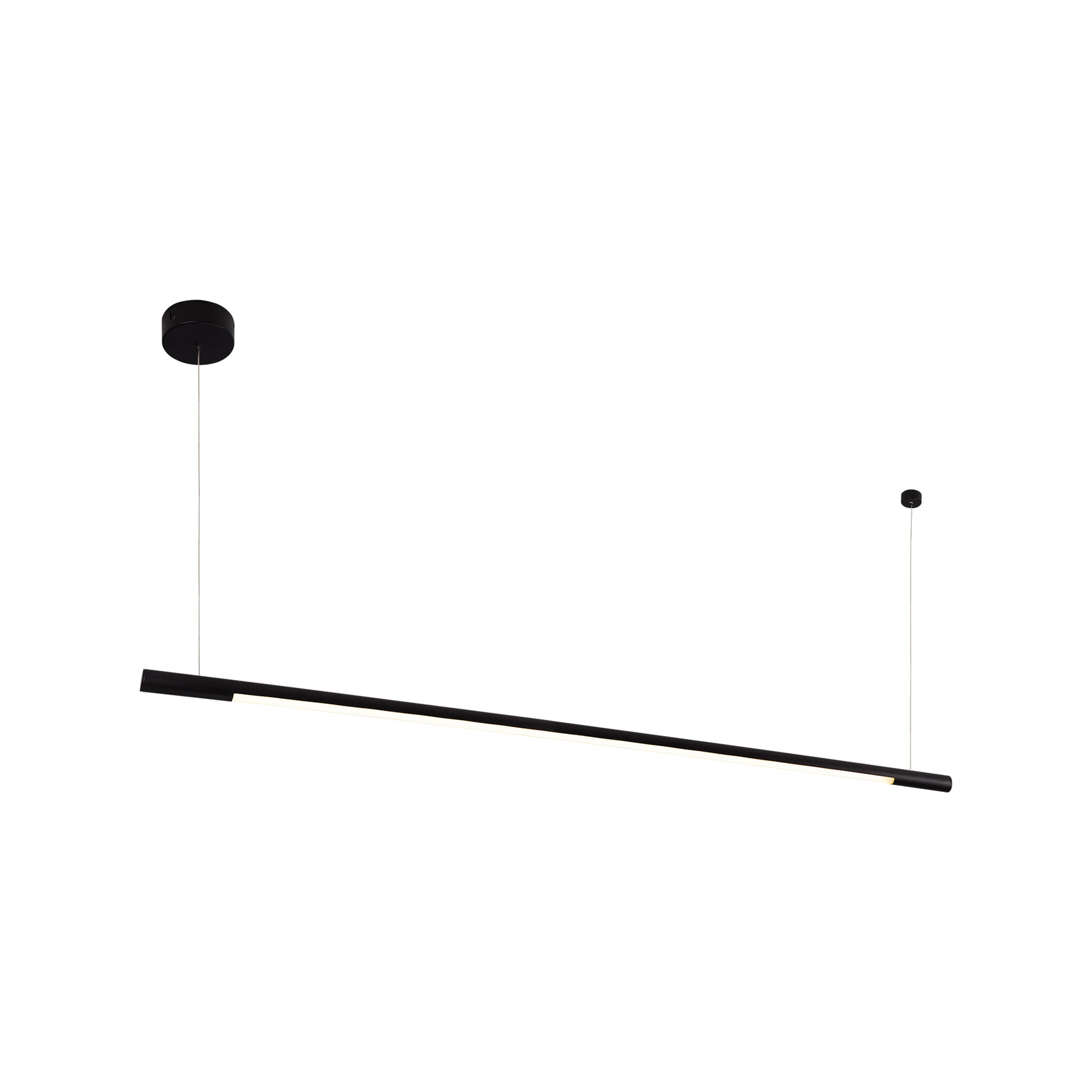 Maxlight Organic - lampe suspendue - cm - 26W LED dimmable inclus - noir