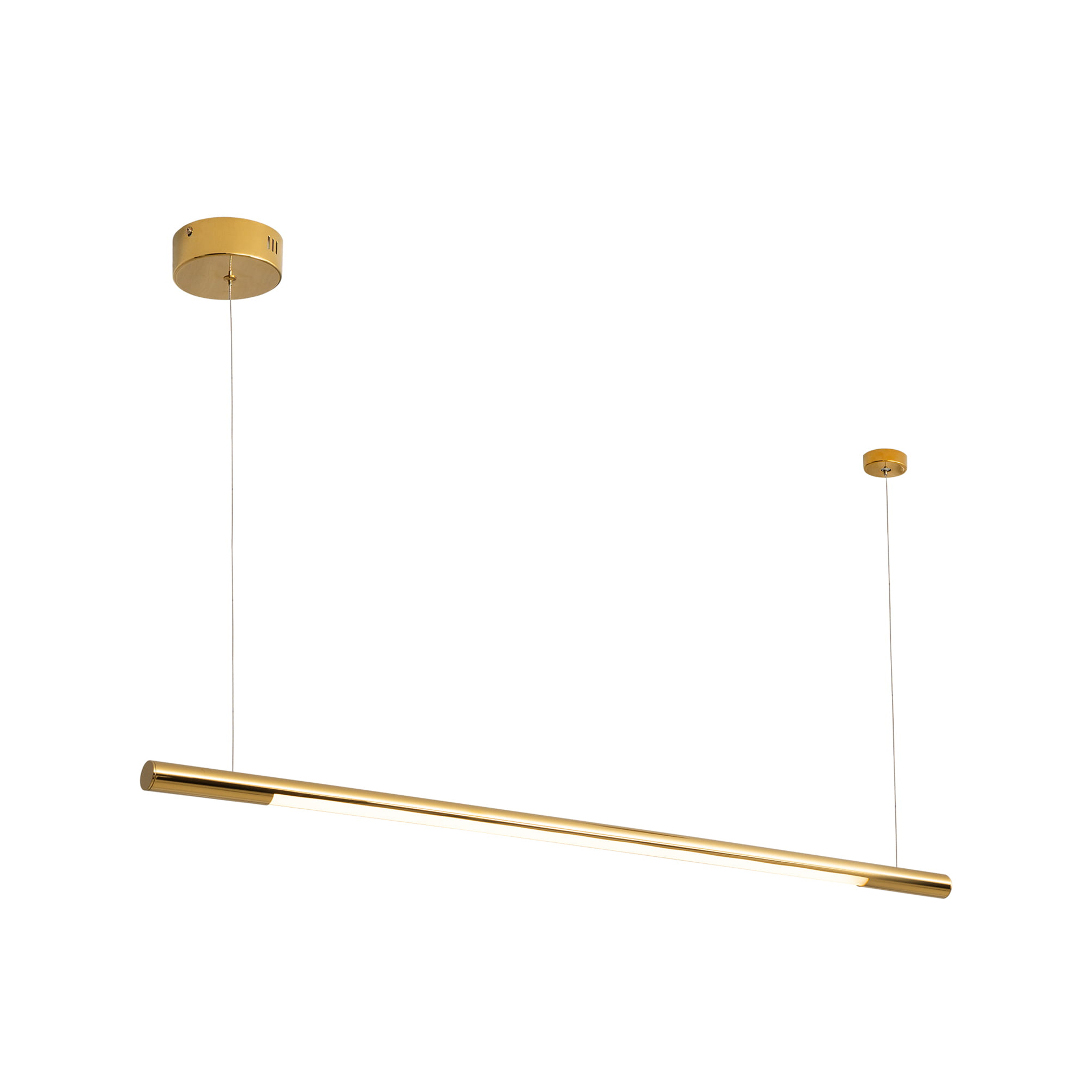 Maxlight Organic - lampe suspendue - cm - 16W LED dimmable inclus - gold