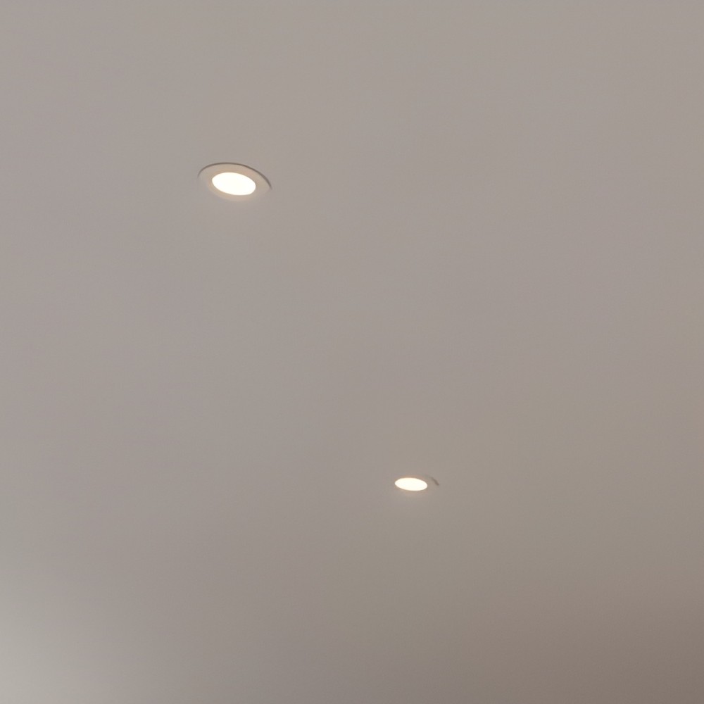 Nordlux Leonis - spot encastré - Ø 85 mm, Ø 68 mm taille d"encastrement - IP65 - blanc