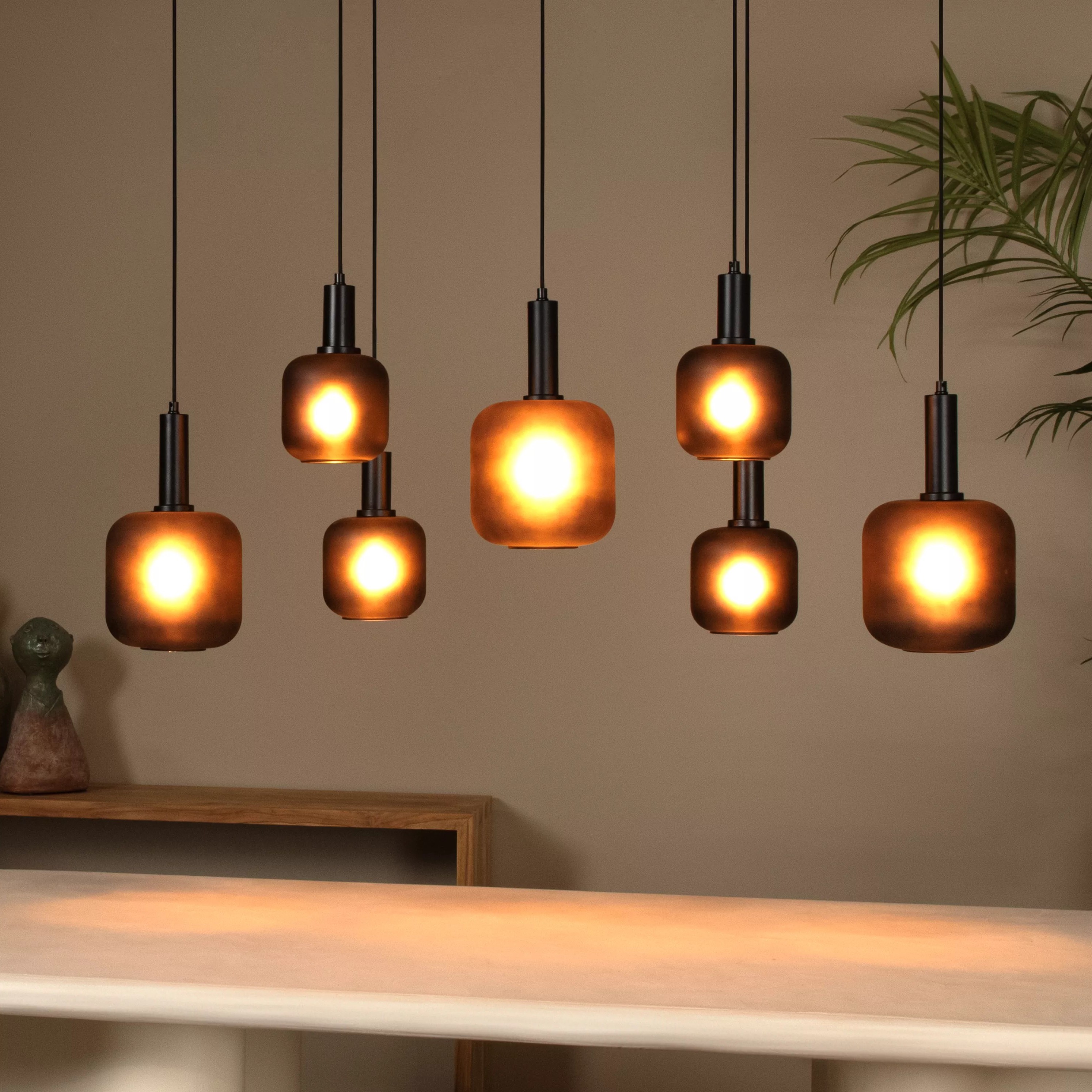 SECONDE CHANCE - Lucide Eloise - lampe suspendue - x - noir