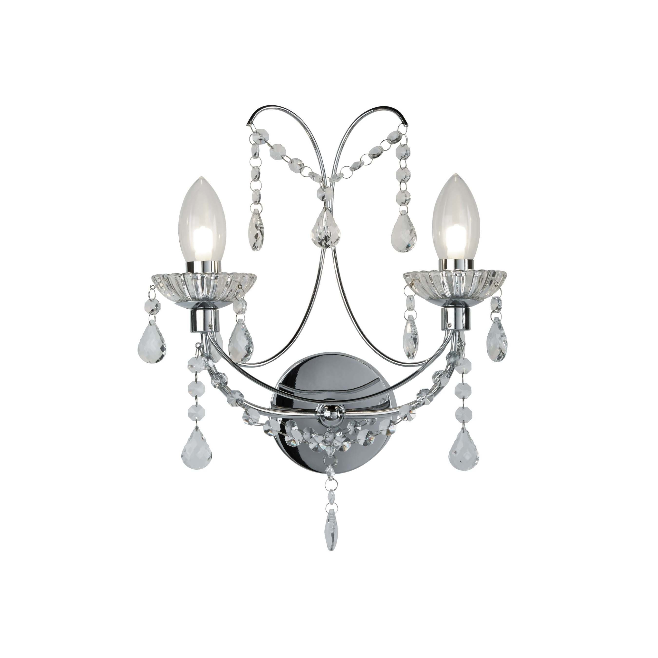 Searchlight Autumn - applique murale - cm - IP44 - chrome