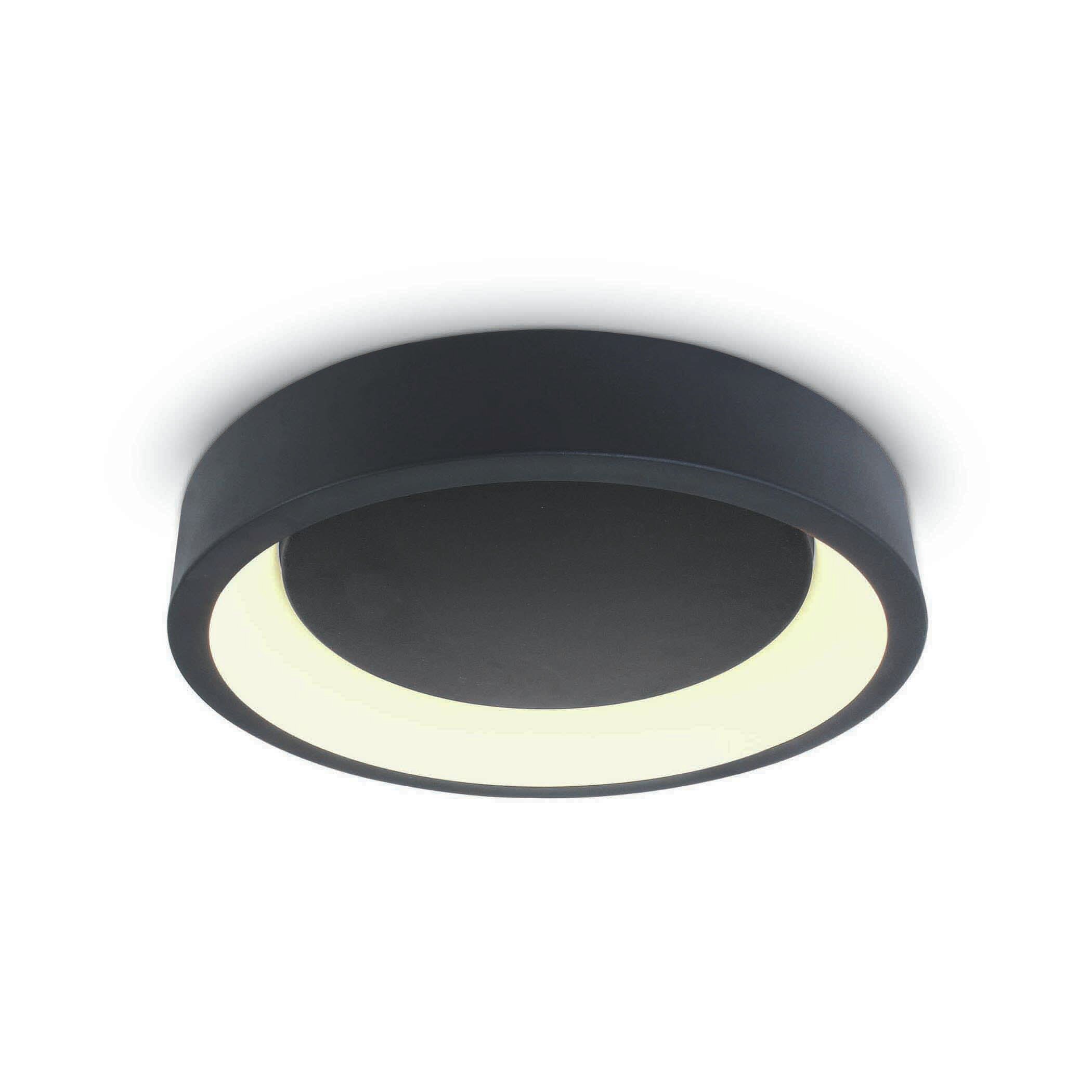 ONE Light LED Decorative Plafo - plafonnier - Ø ,2 cm - 42W LED inclus - anthracite