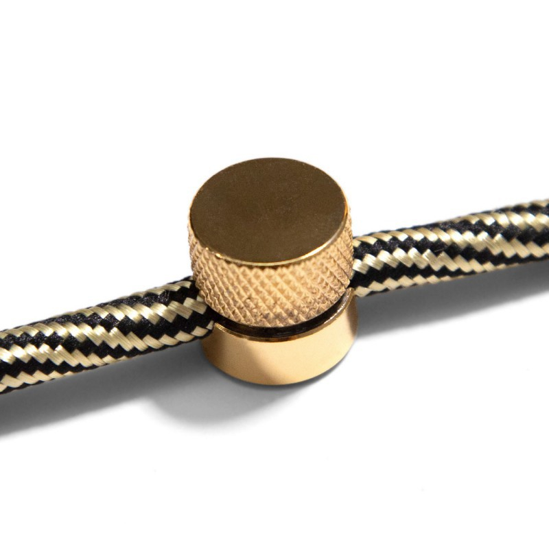 Creative Cables Sarè - support métallique pour plafond/mur - ø 1,6 cm - laiton