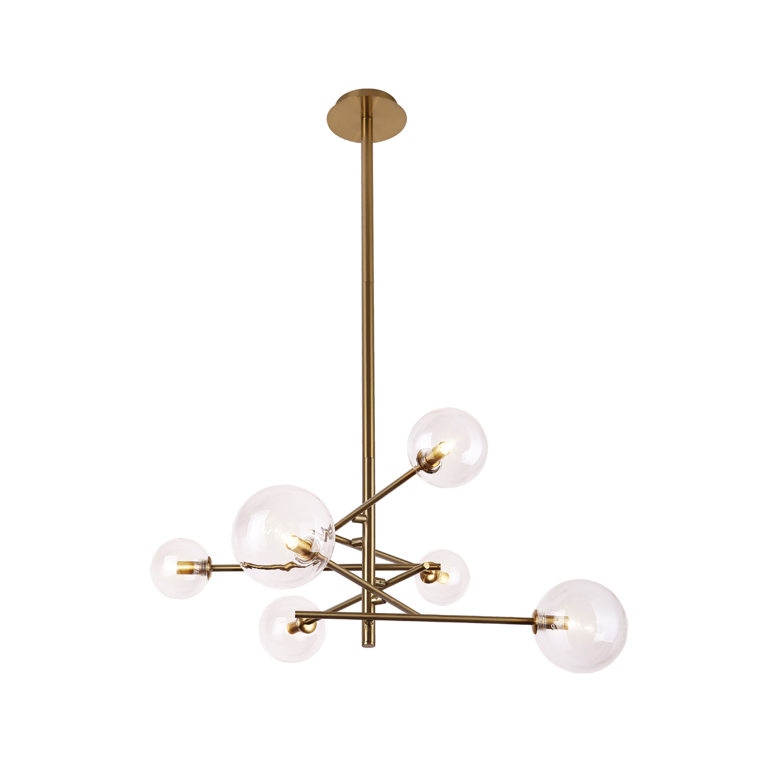 Maxlight Lollipop - lampe suspendue - x - laiton