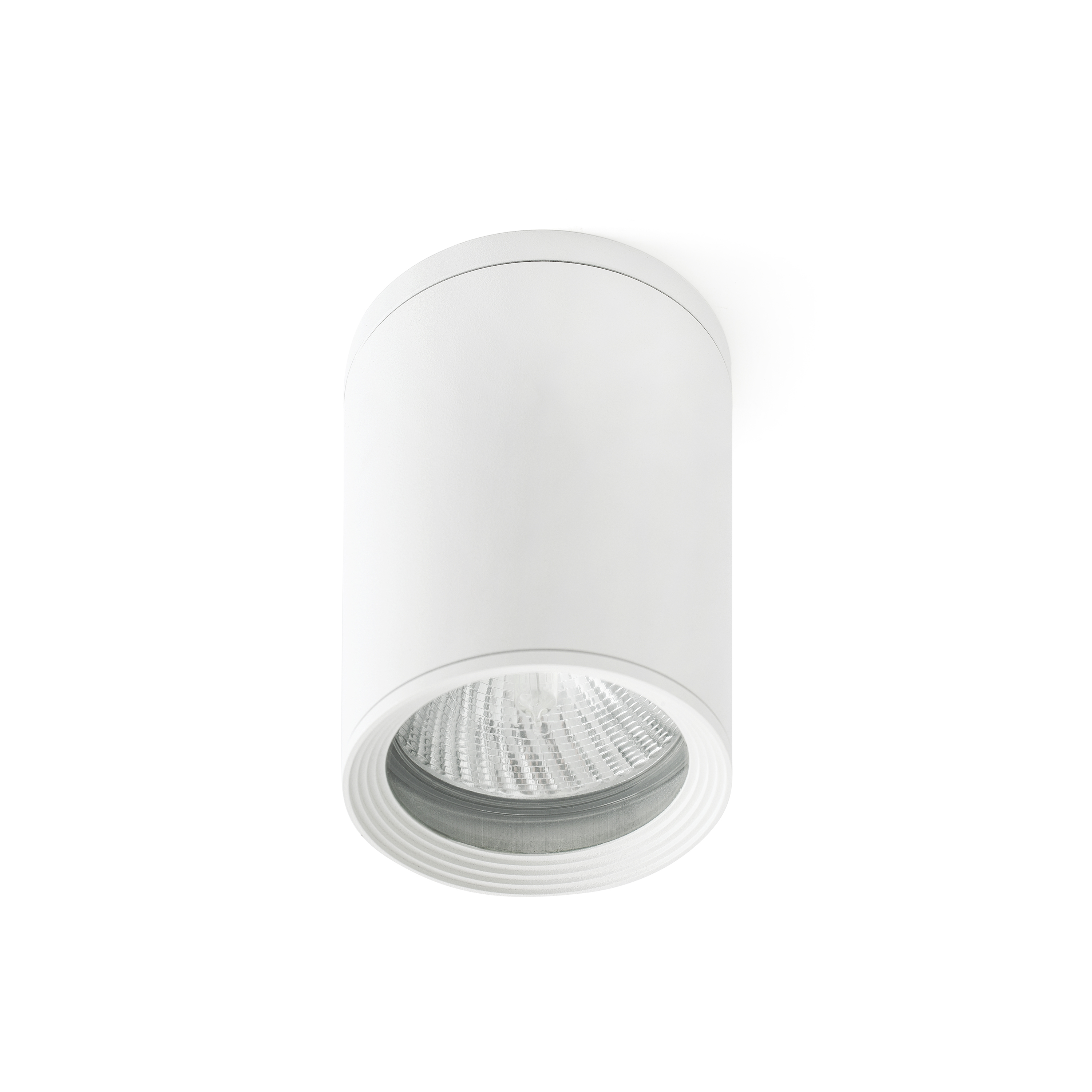 Faro Tasa - spot en saillie 1L - Ø cm - IP44 - blanc mat