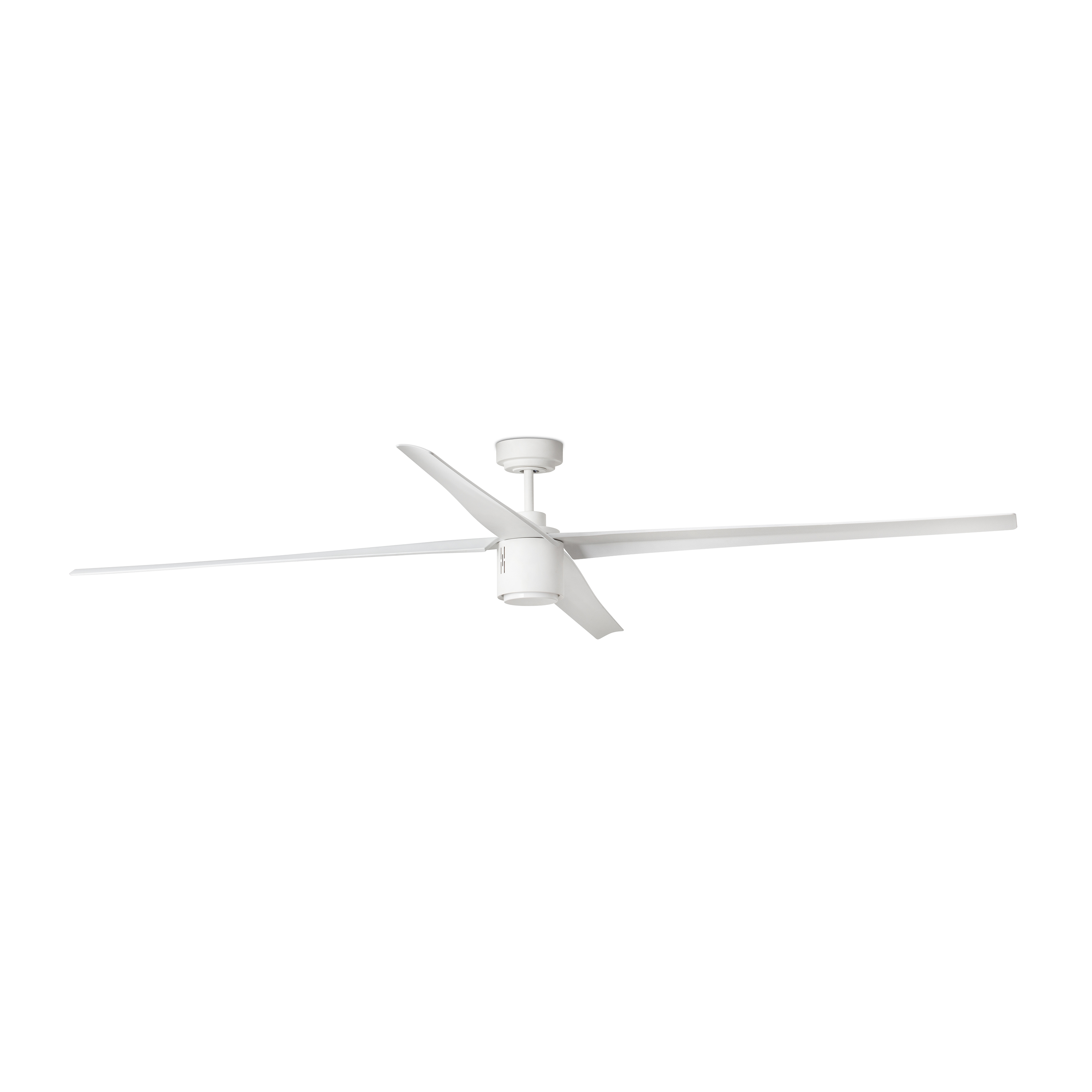 Faro Attos - ventilateur de plafond avec lumière et télécommande - Ø - 18W LED dimmable inclus - blanc