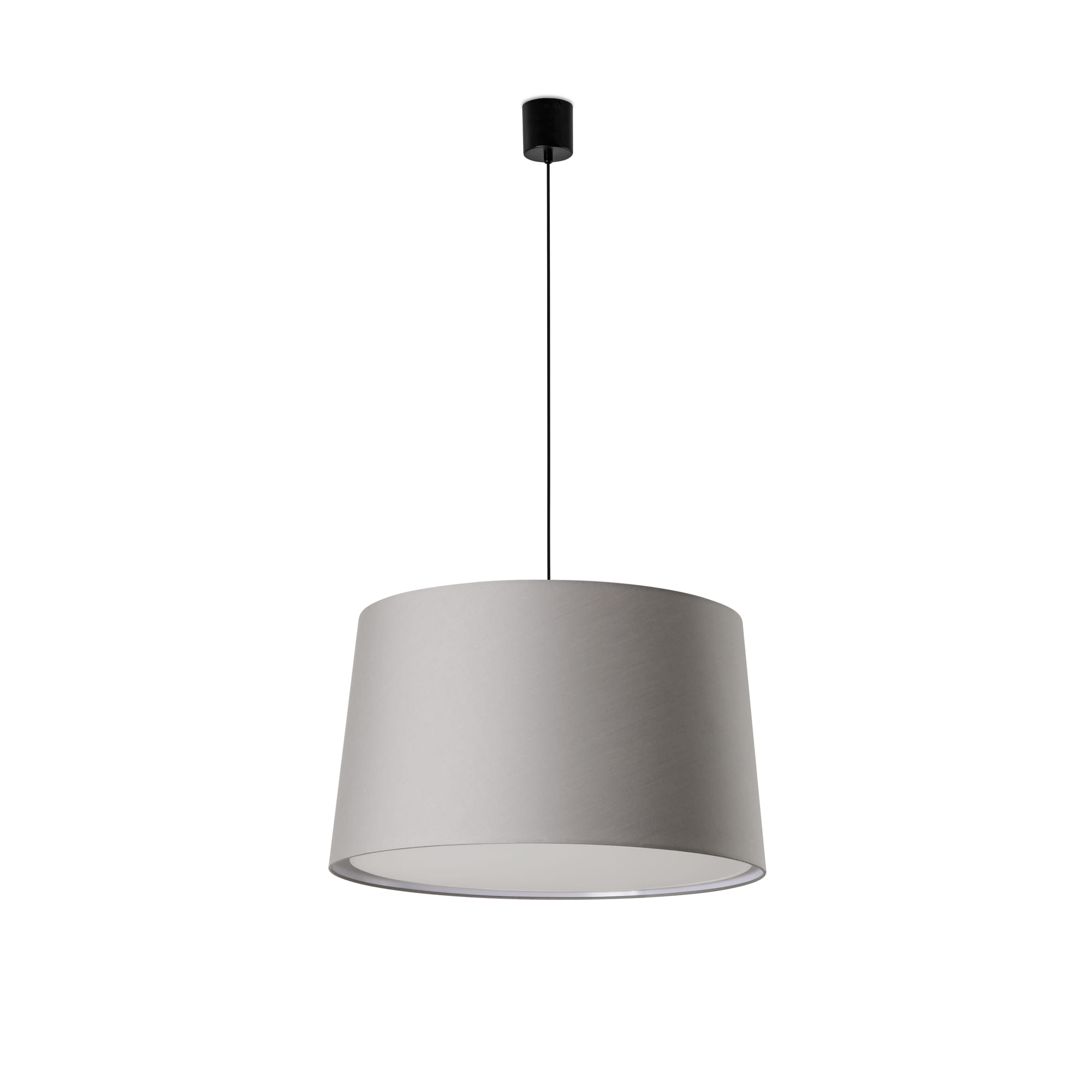 Faro Windsor S - lampe suspendue - Ø ,5 cm - noir mat et gris