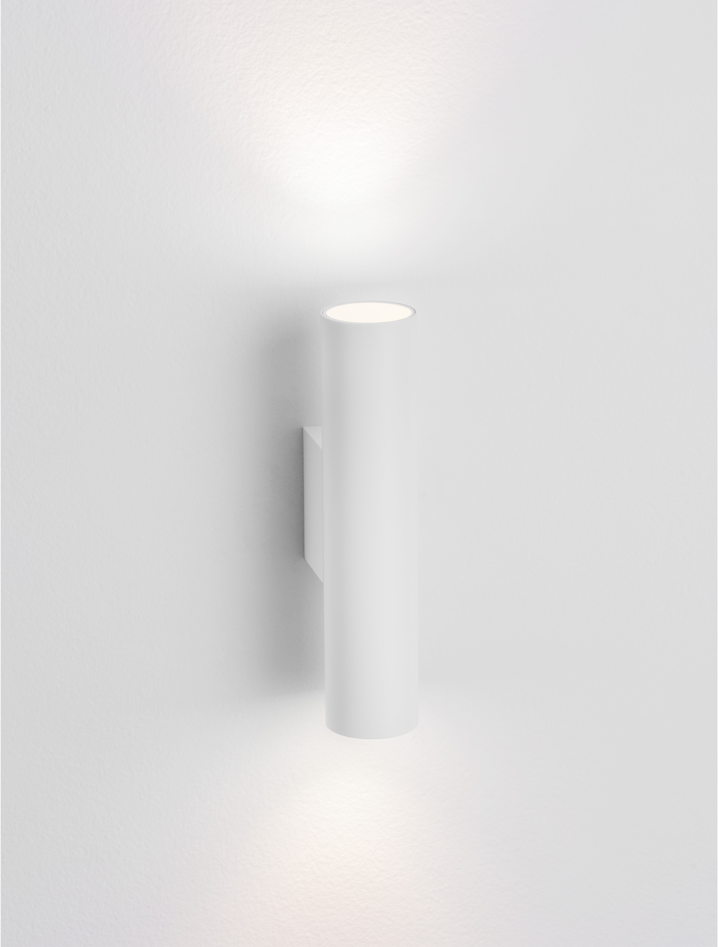 Nova Luce Mor - applique murale - 4 x 6,5 x 18 cm - blanc