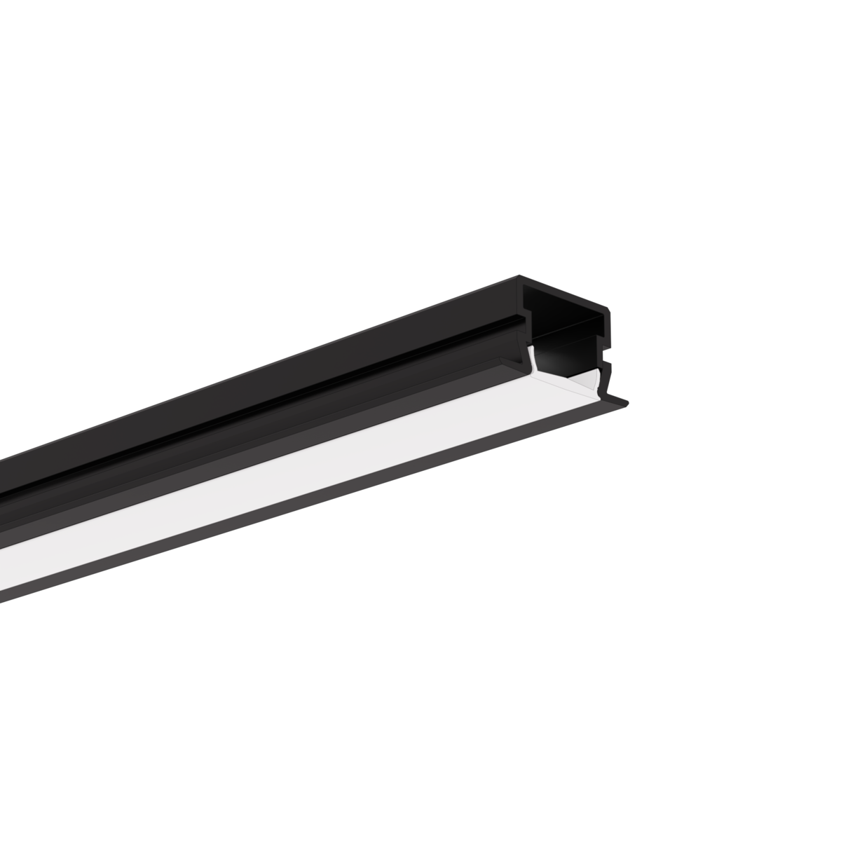 KLUS PDS-NK - Profilé LED - 1,2 x 1, - noir