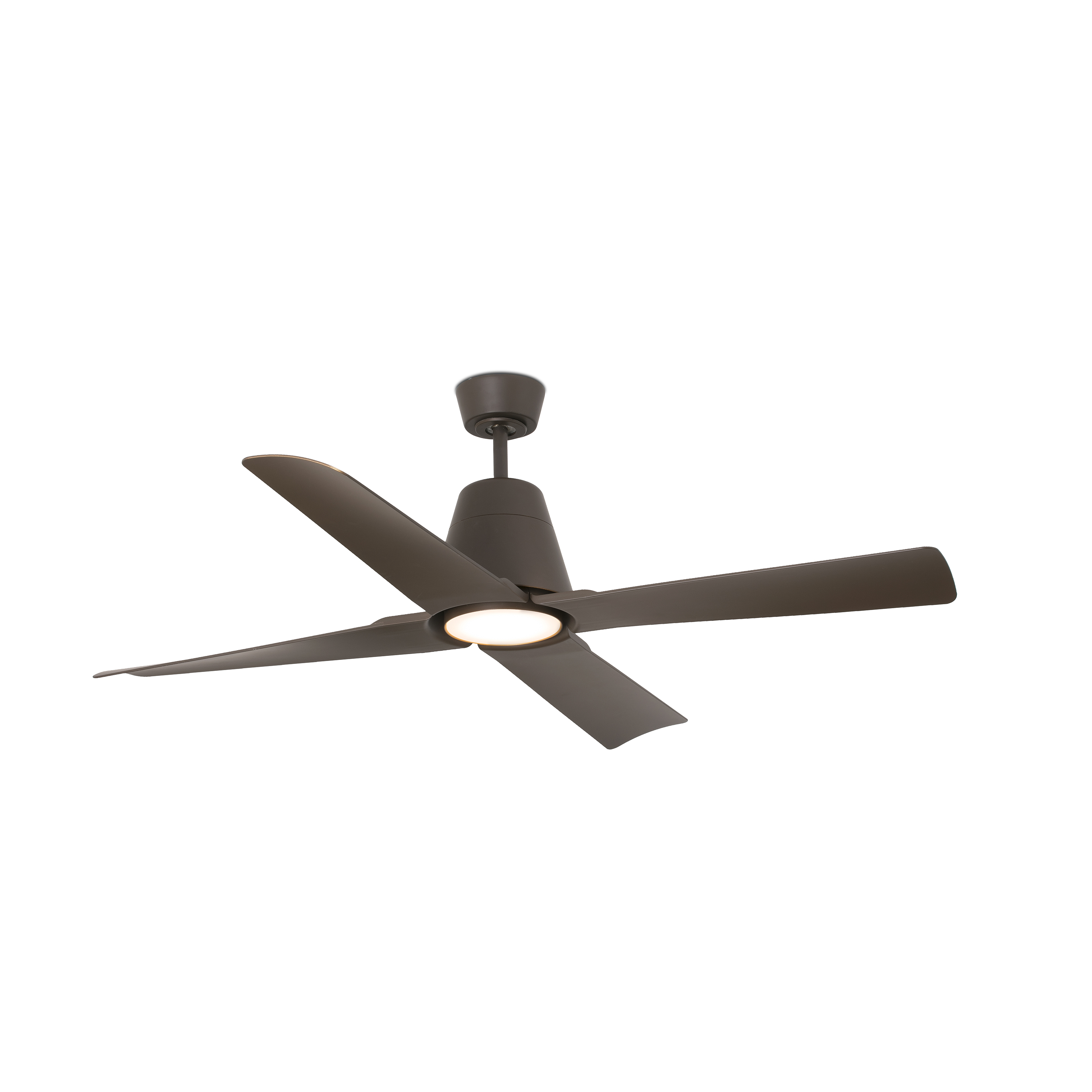 Faro Typhoon - ventilateur de plafond avec télécommande - Ø - IP44 - brun