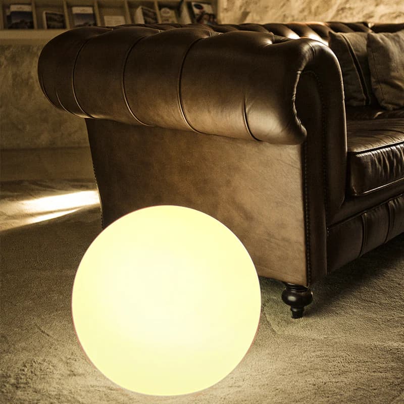 New Garden Buly 50 - boule lumineuse avec câble - Ø cm - 7W LED inclus - citron vert translucide