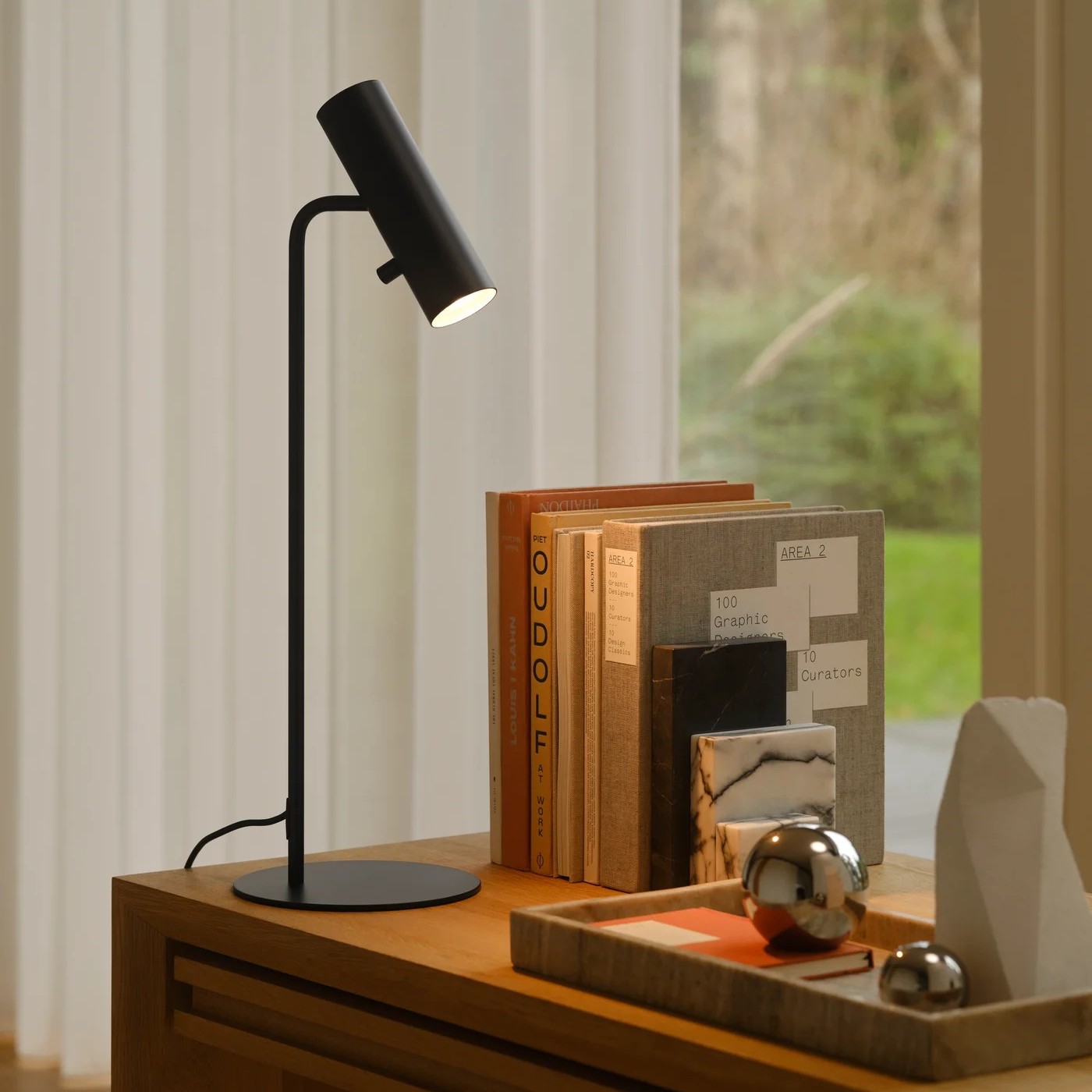 Design for the People Mib 6 - lampe à poser - Ø cm - noir