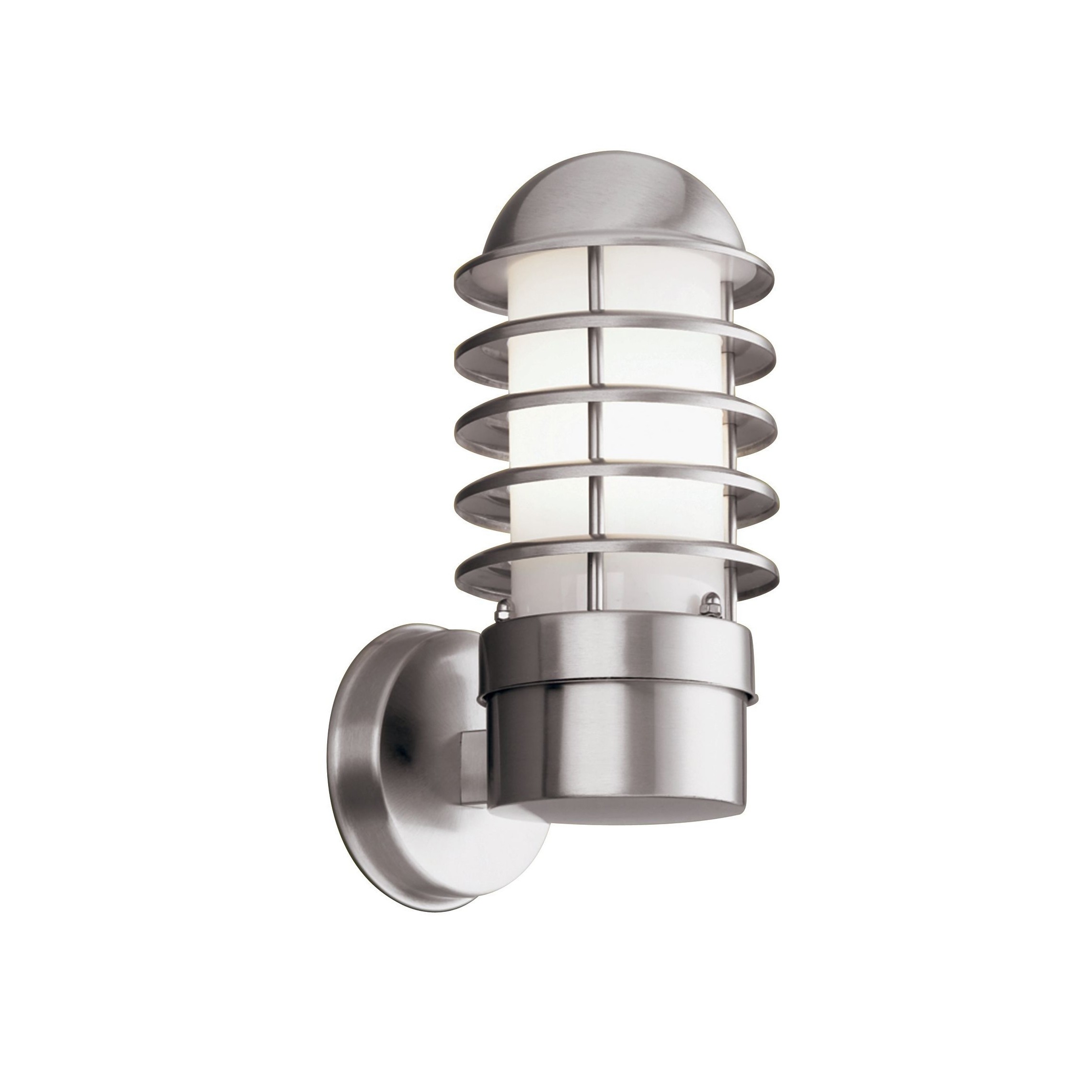 Searchlight Louvre - Applique d"extérieur - cm - IP44 - inox et blanc